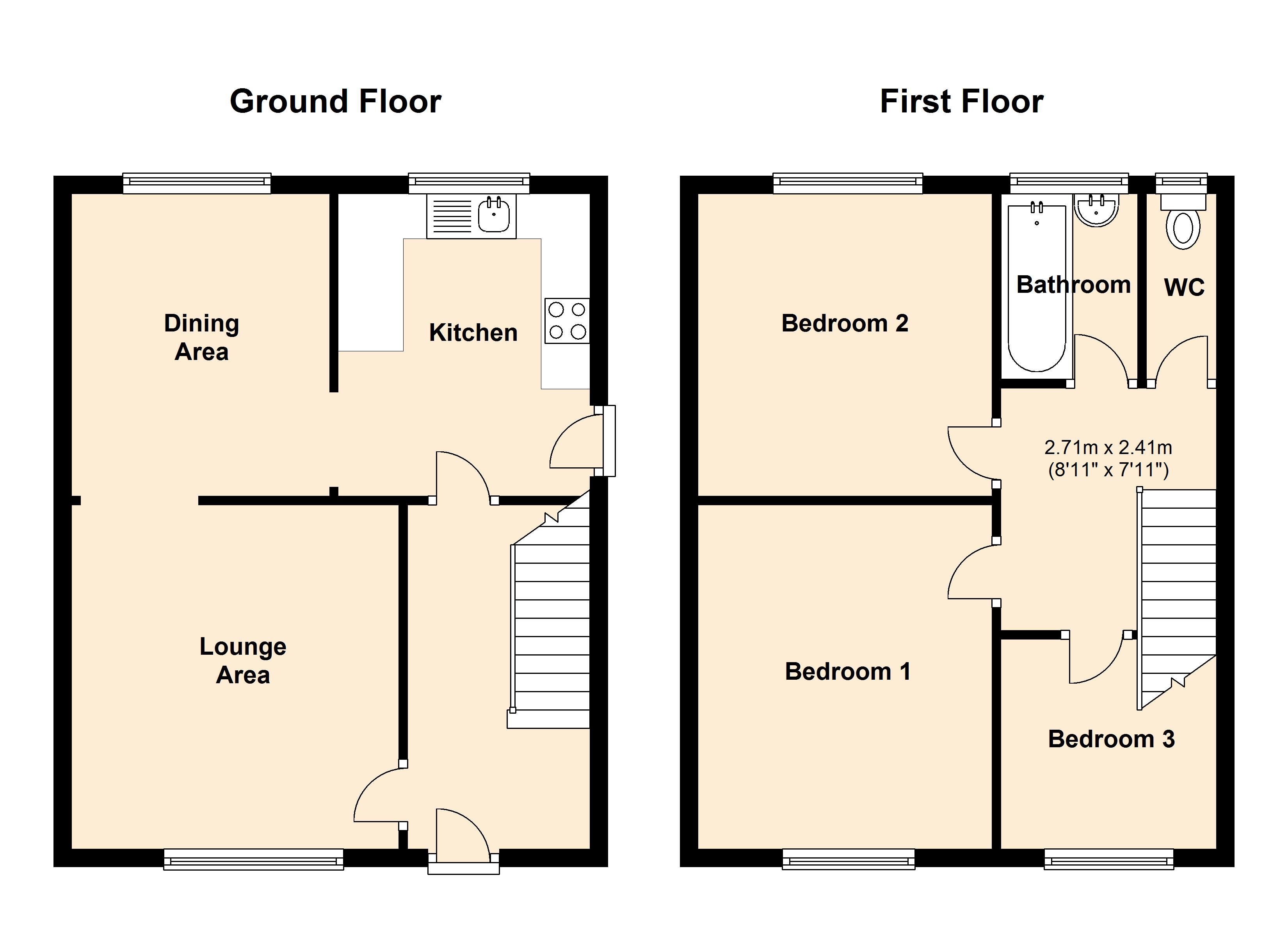 3 Bedrooms Semi-detached house to rent in Wife Of Bath Hill, Harbledown, Canterbury CT2