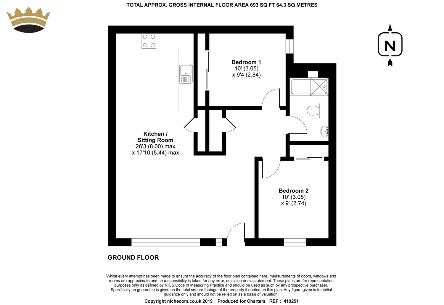 2 Bedrooms Maisonette for sale in Wooteys Way, Alton GU34