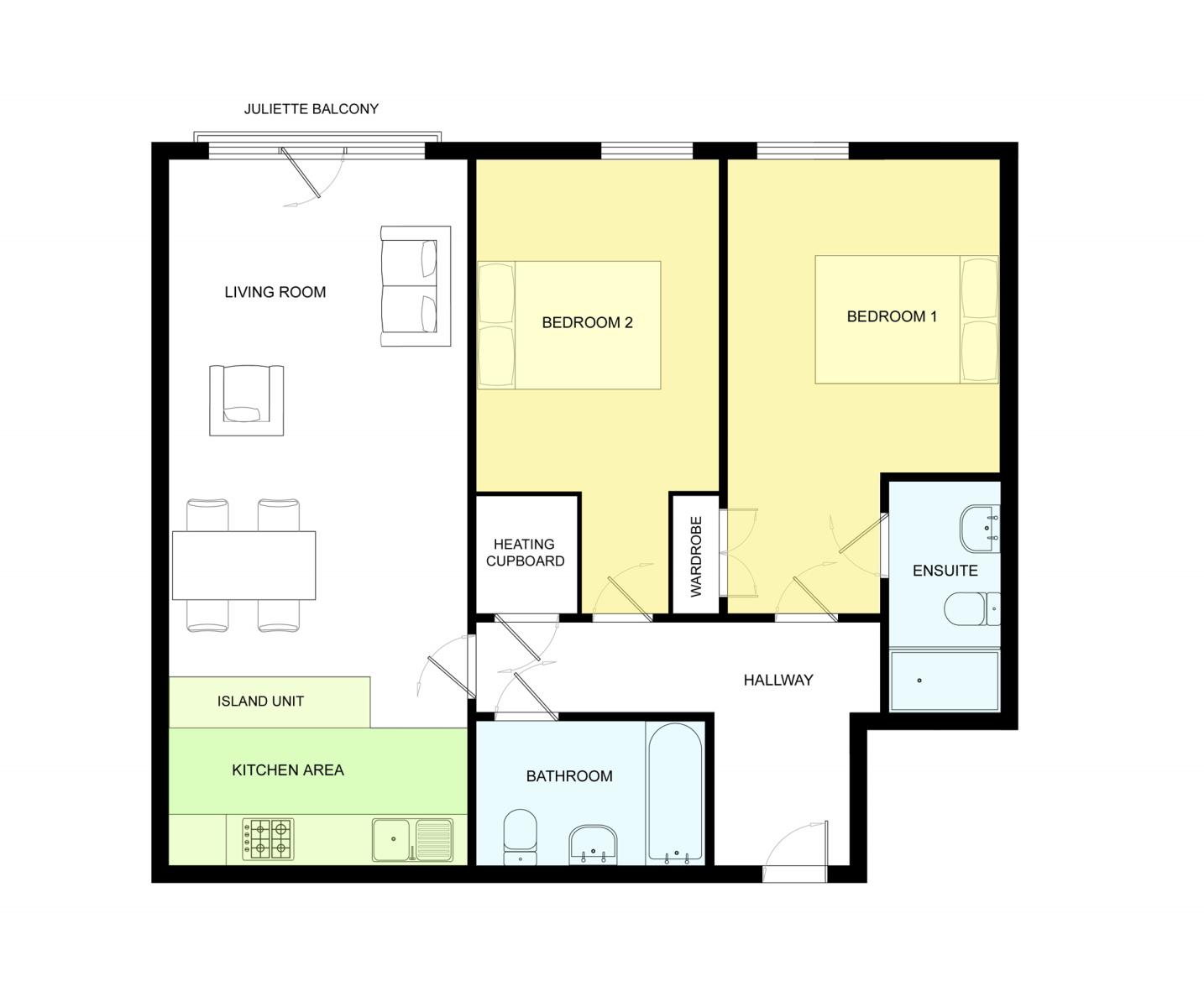 2 Bedrooms Flat to rent in Woodthorpe Mews, Woodthorpe Drive, Woodthorpe, Nottingham NG5