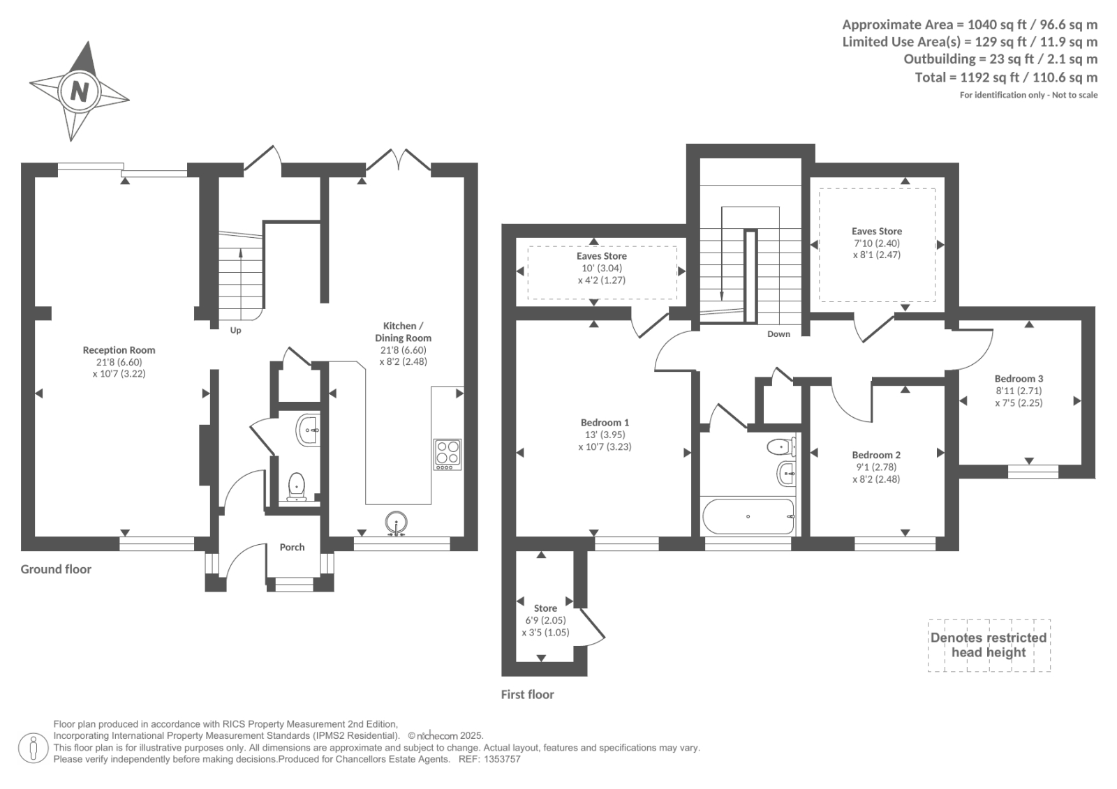 43, Rosedale Gardens, Bracknell floorplan