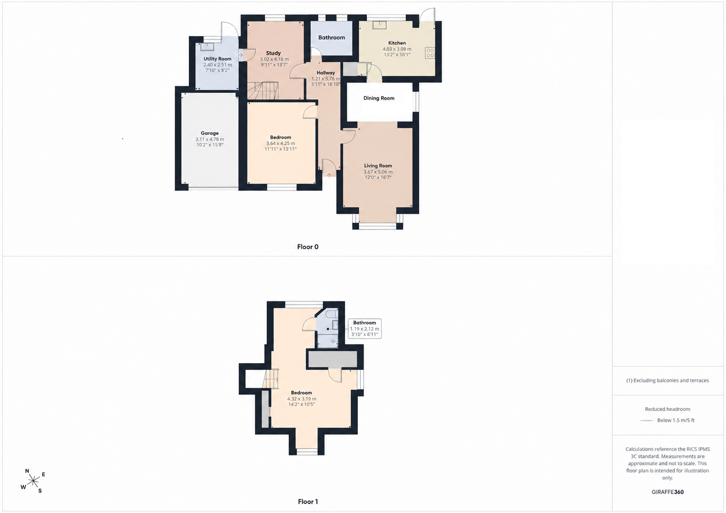 Atlantis, Clennon Avenue, Paignton floorplan