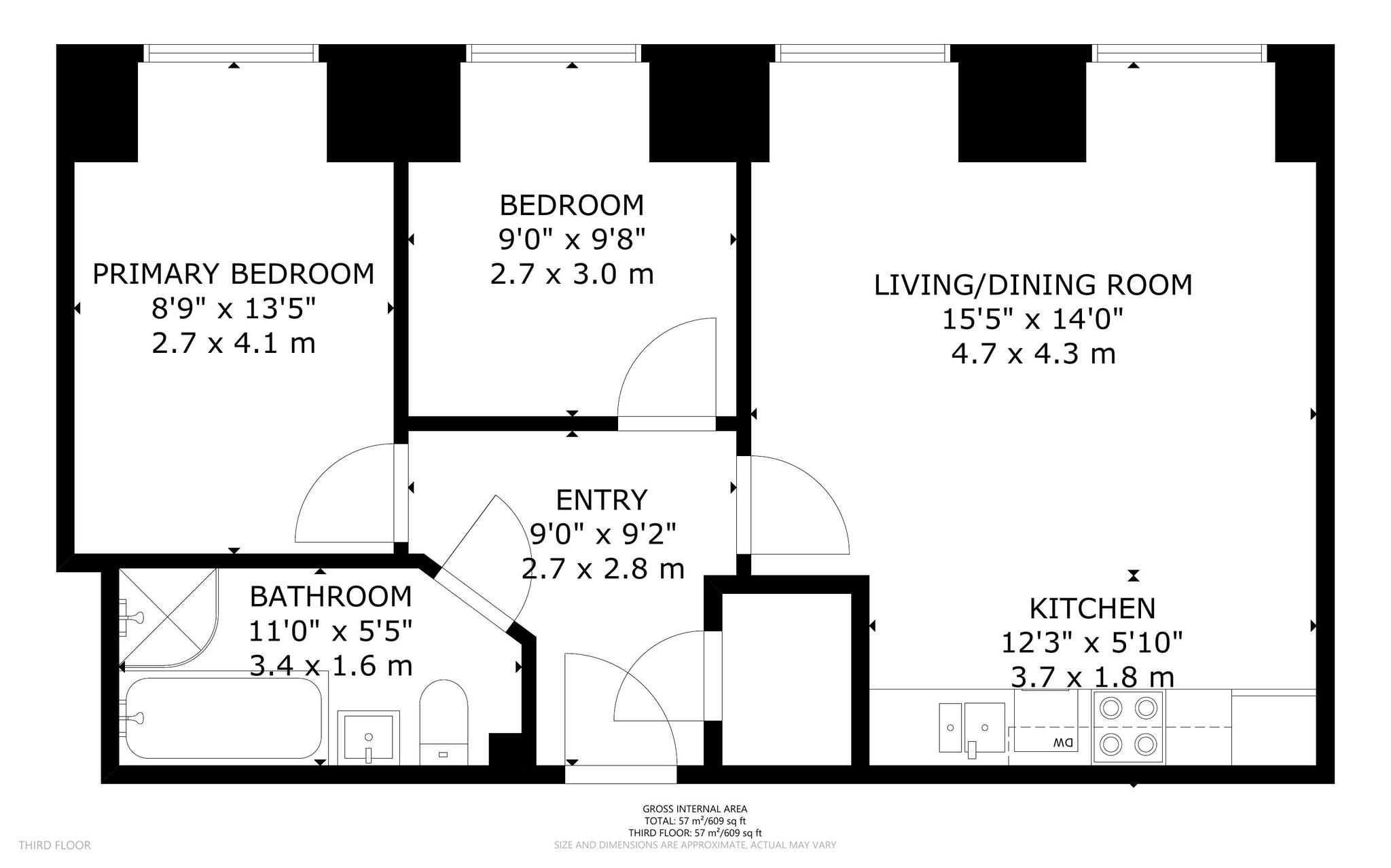 Goodman Street, Leeds floorplan