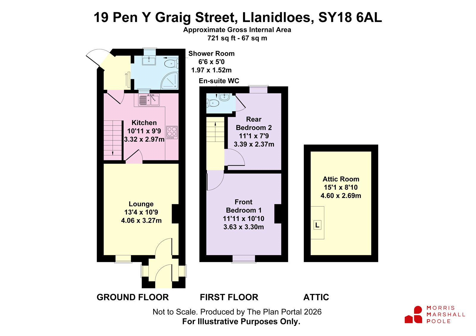19, Pen Y Graig, Powys floorplan