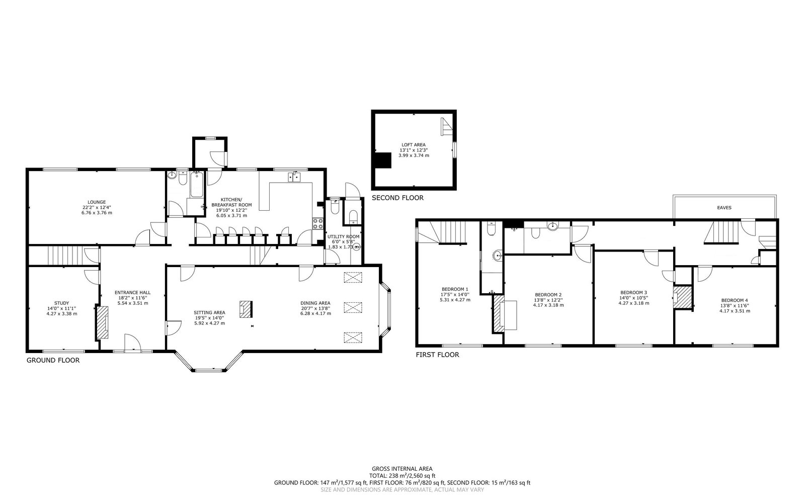 Coneycroft, 115 Lambourne Road, Chigwell floorplan