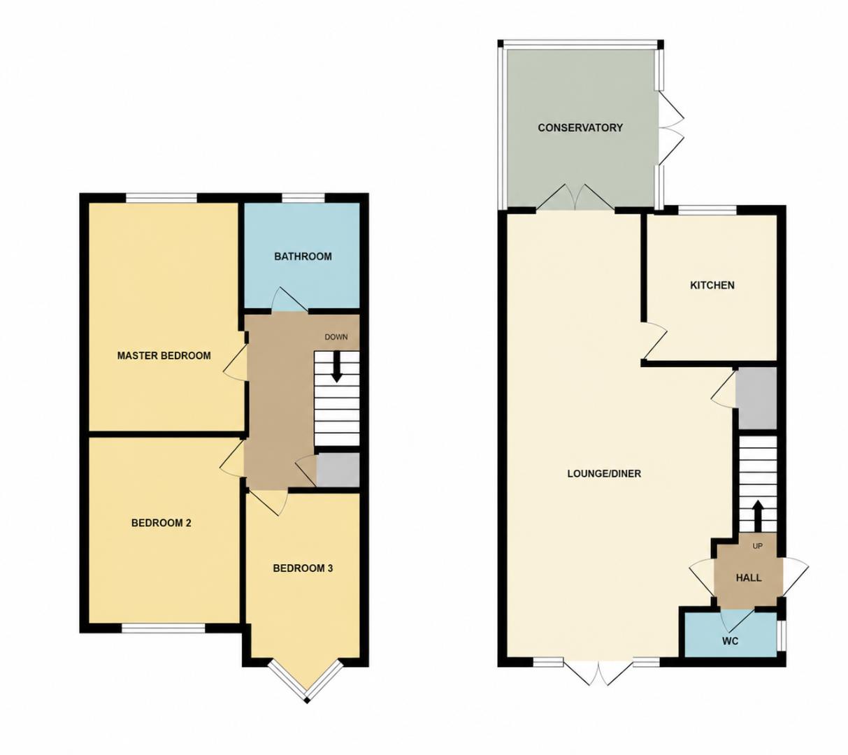 26, Mayfield Drive, Winsford floorplan