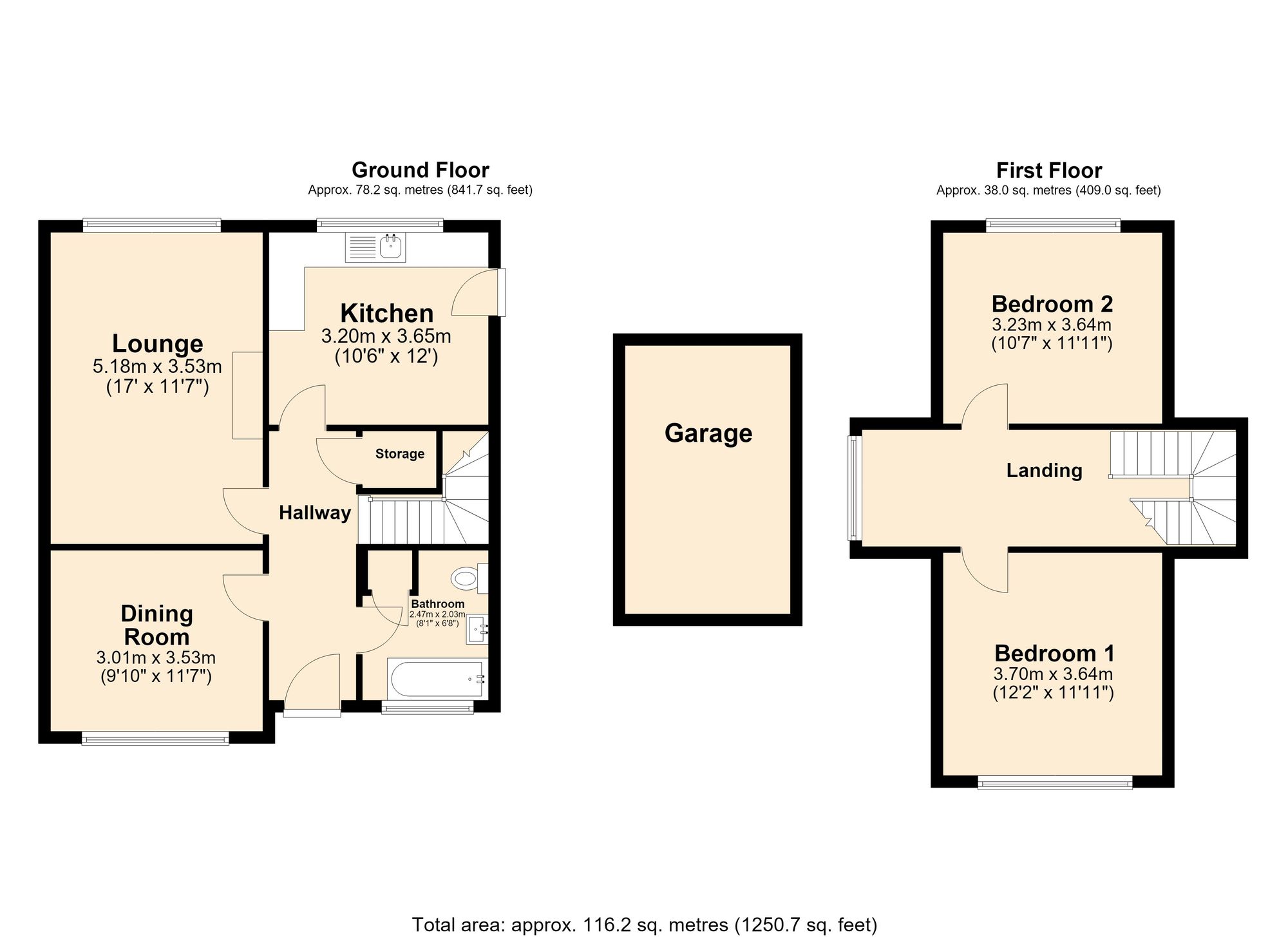 40 Ellwood Avenue, Peterborough floorplan