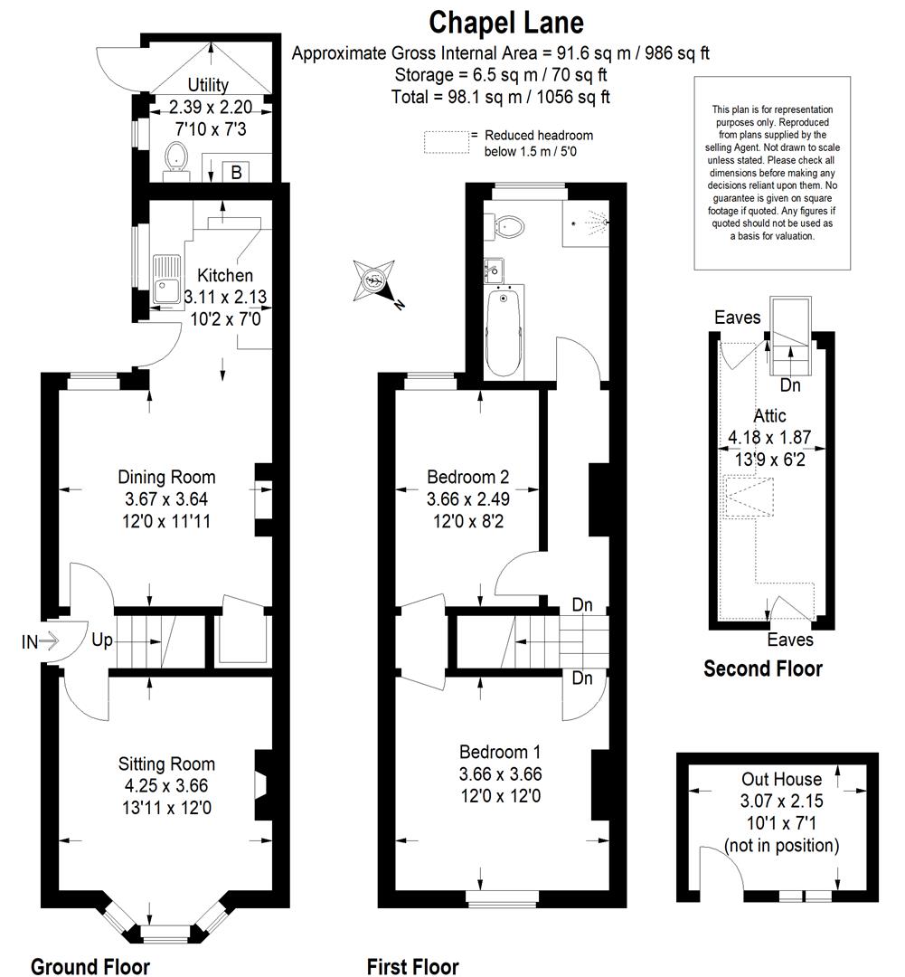 49, Chapel Lane, Milford floorplan