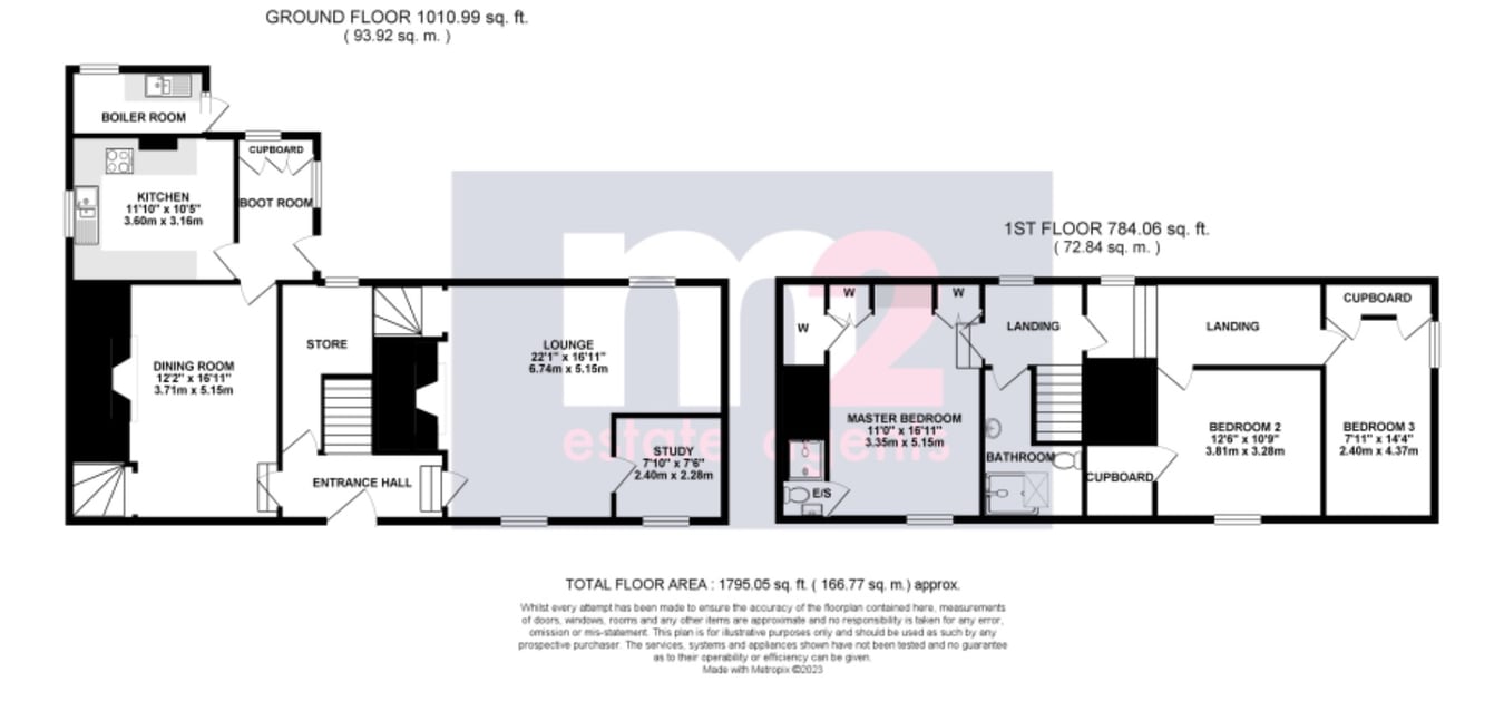 Beechtree Farmhouse, Usk floorplan
