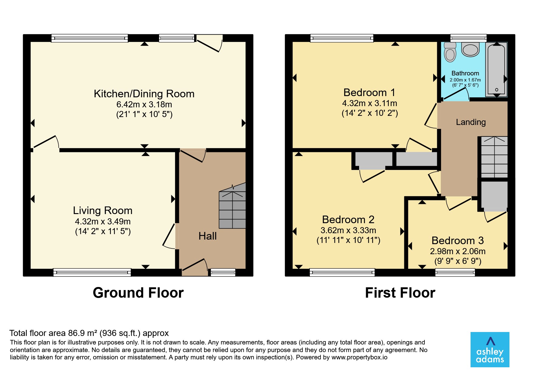 8, Carson Road, Derby floorplan