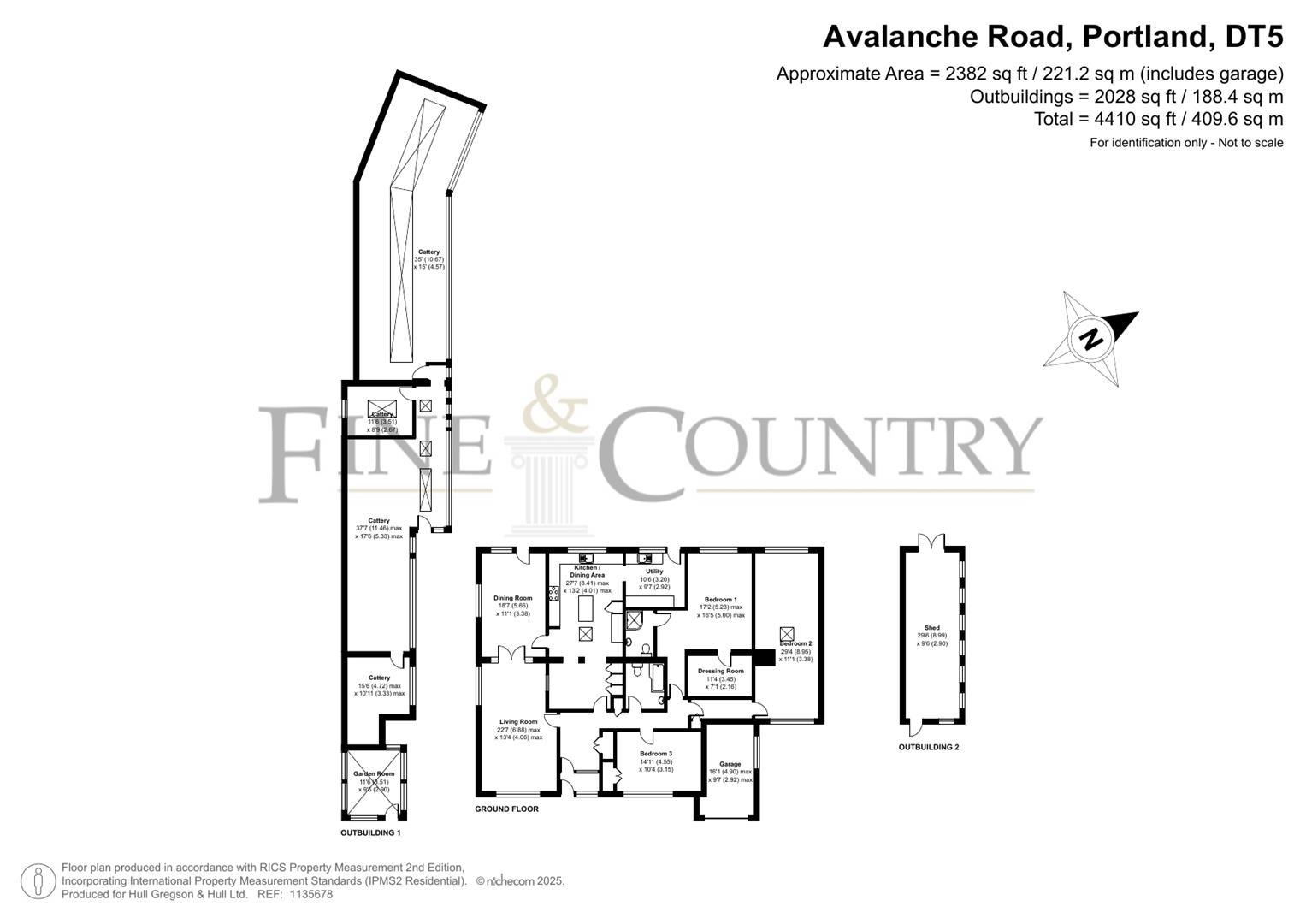 Netherfield, 161, Avalanche Road, Portland floorplan
