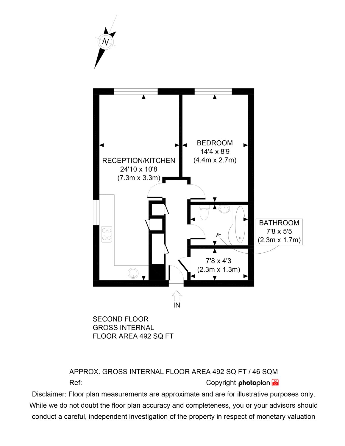 1 Bedrooms Flat for sale in Joules House, 6 Christchurch Avenue, London NW6