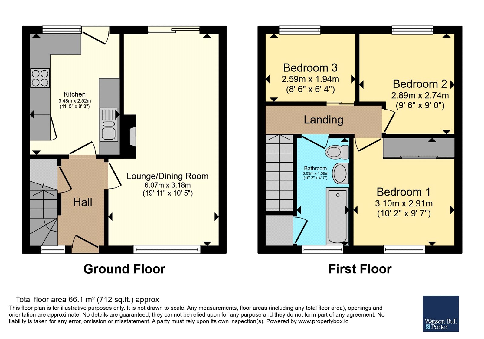 8, Spring Walk, Isle of Wight floorplan