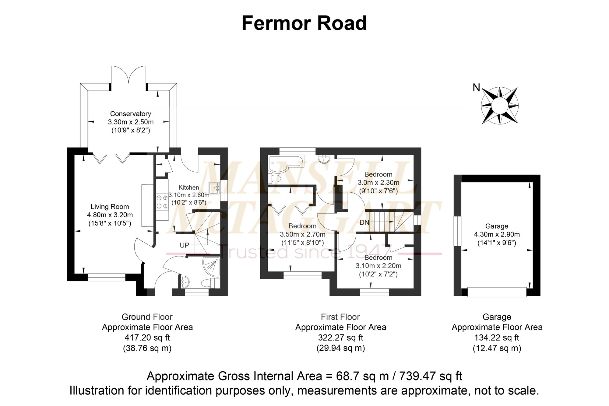 13 Fermor Road, Crowborough floorplan