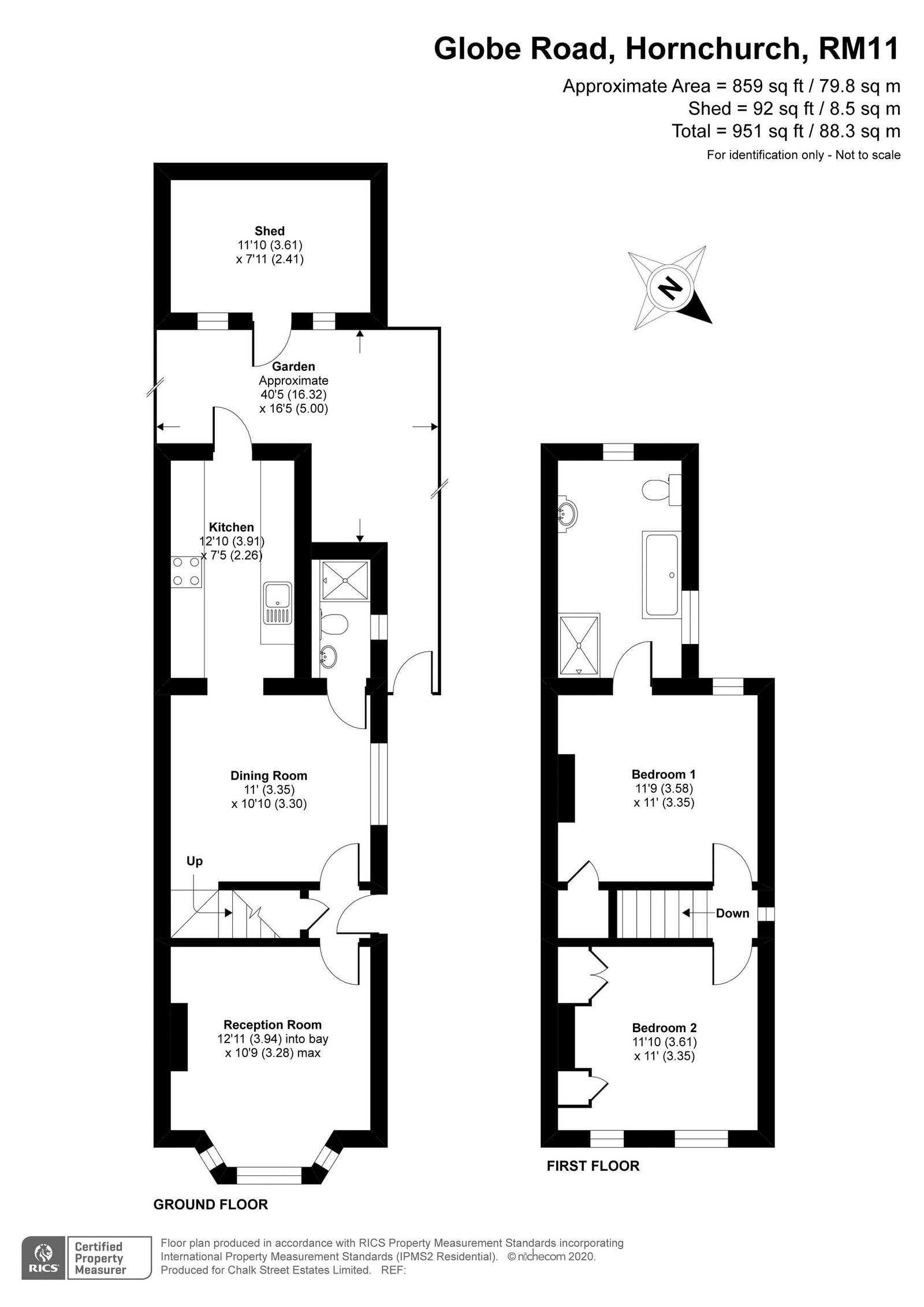 24, Globe Road, Hornchurch floorplan