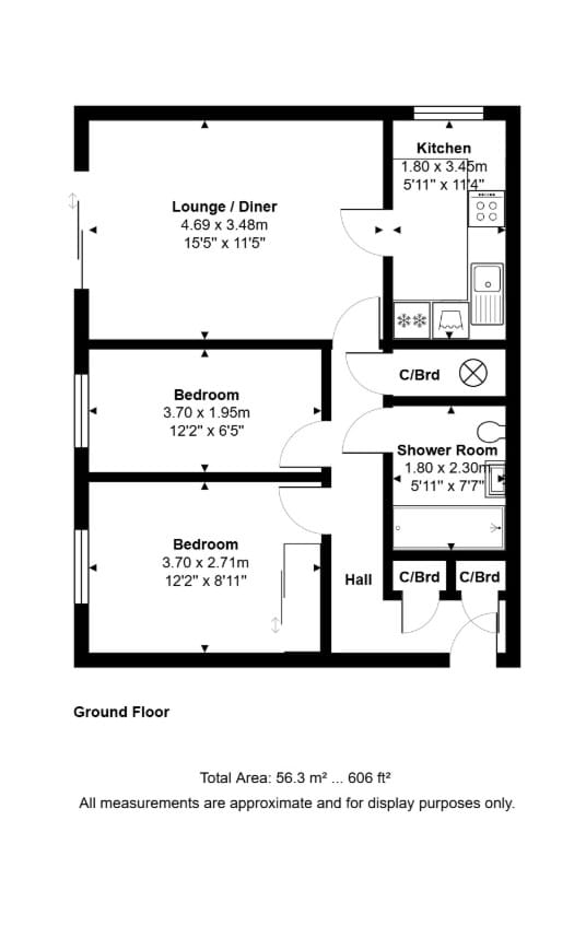 The Doultons, Octavia Way, Staines-Upon-Thames floorplan