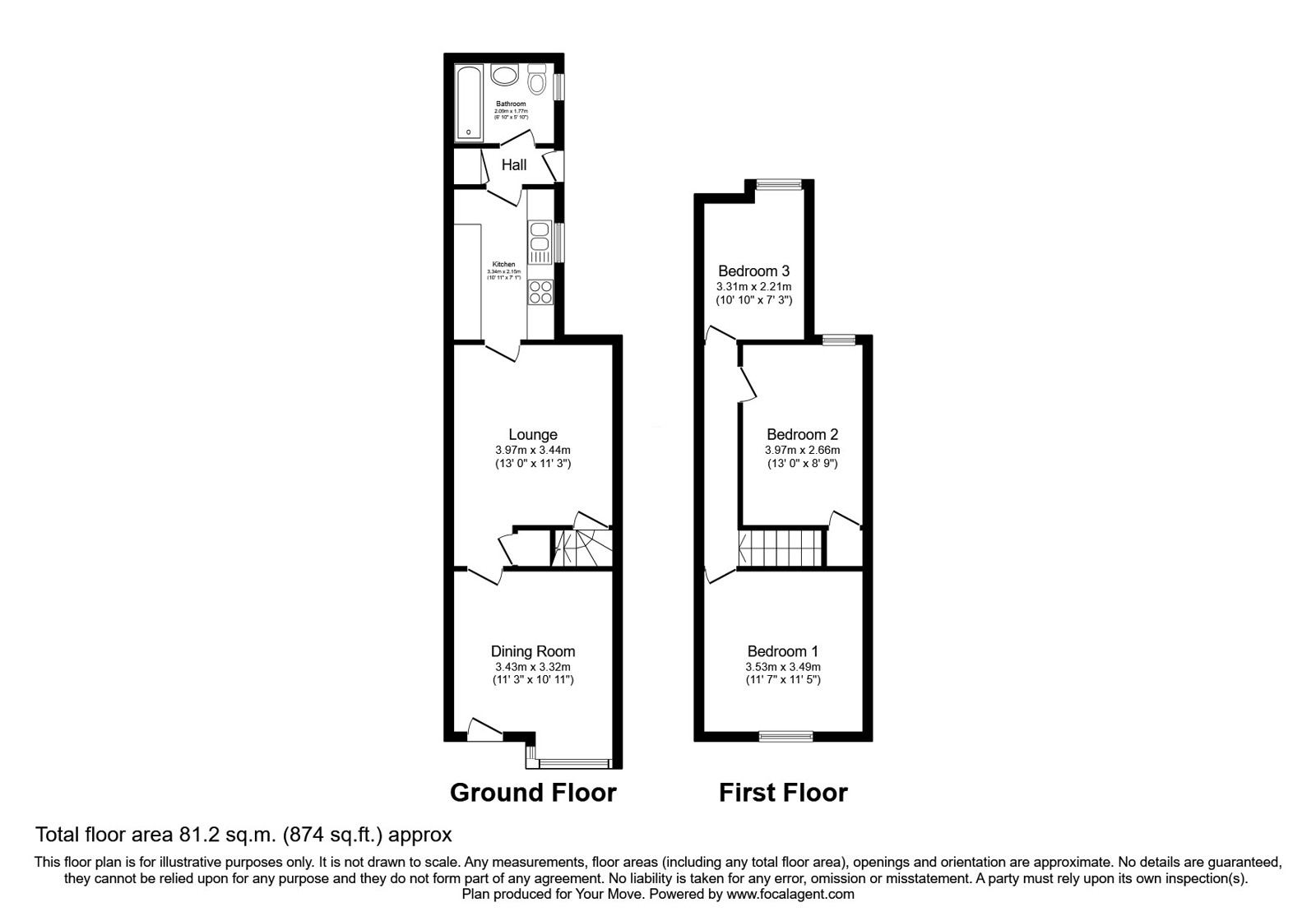 18, Maxwell Road, West Midlands floorplan