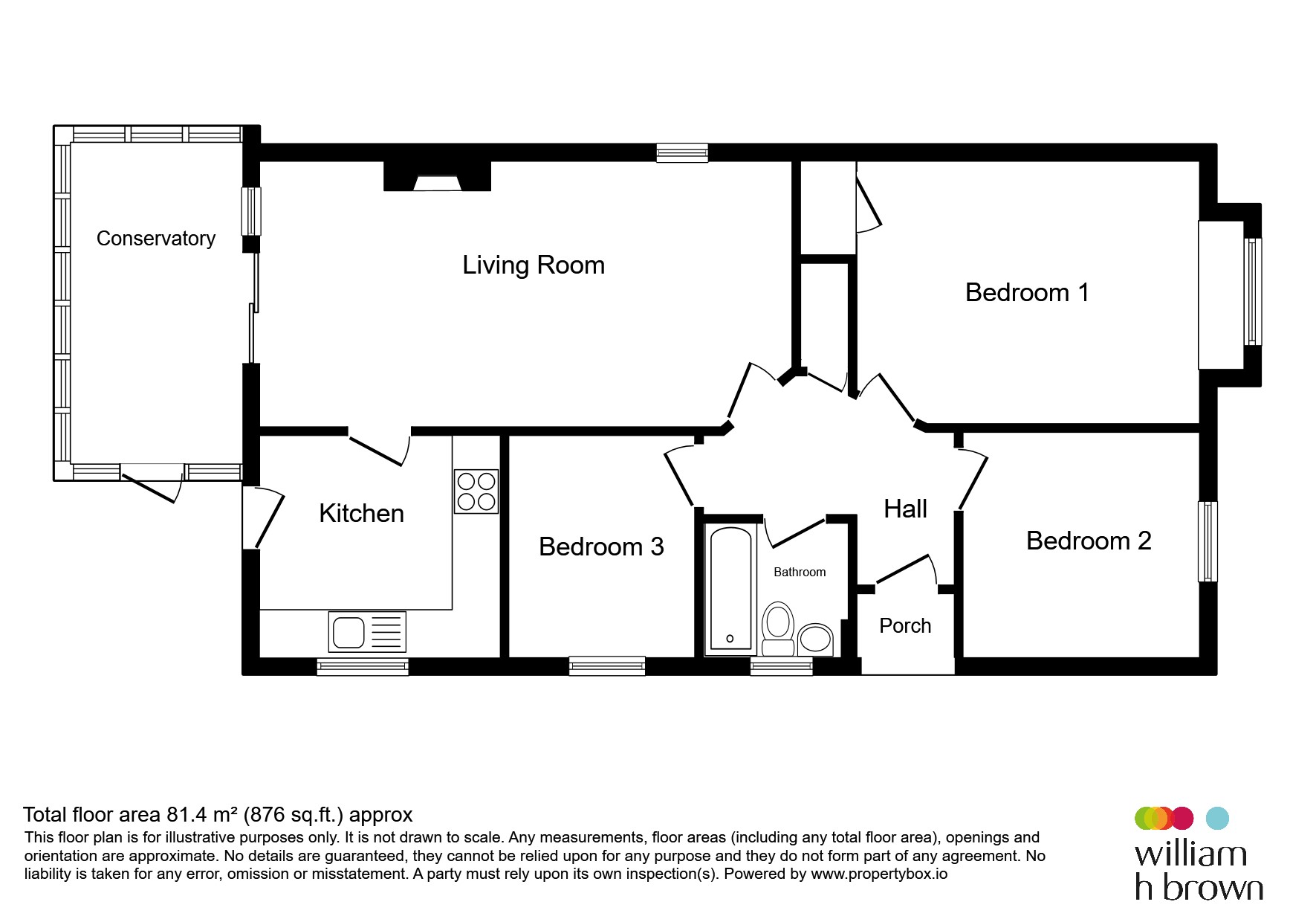 1, Garbutt Close, Hull floorplan