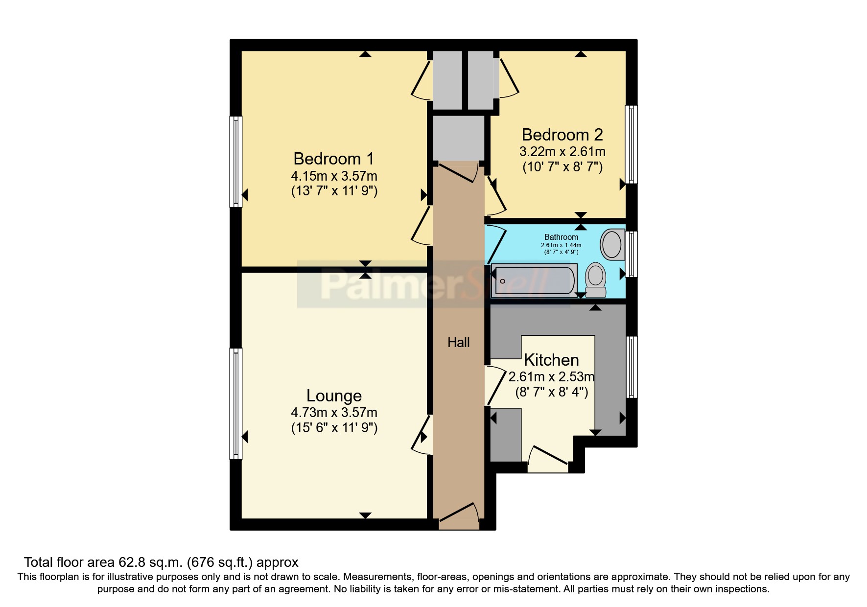 Eagle Close, Ilchester, Yeovil, Somerset BA22, 2 bedroom flat for sale
