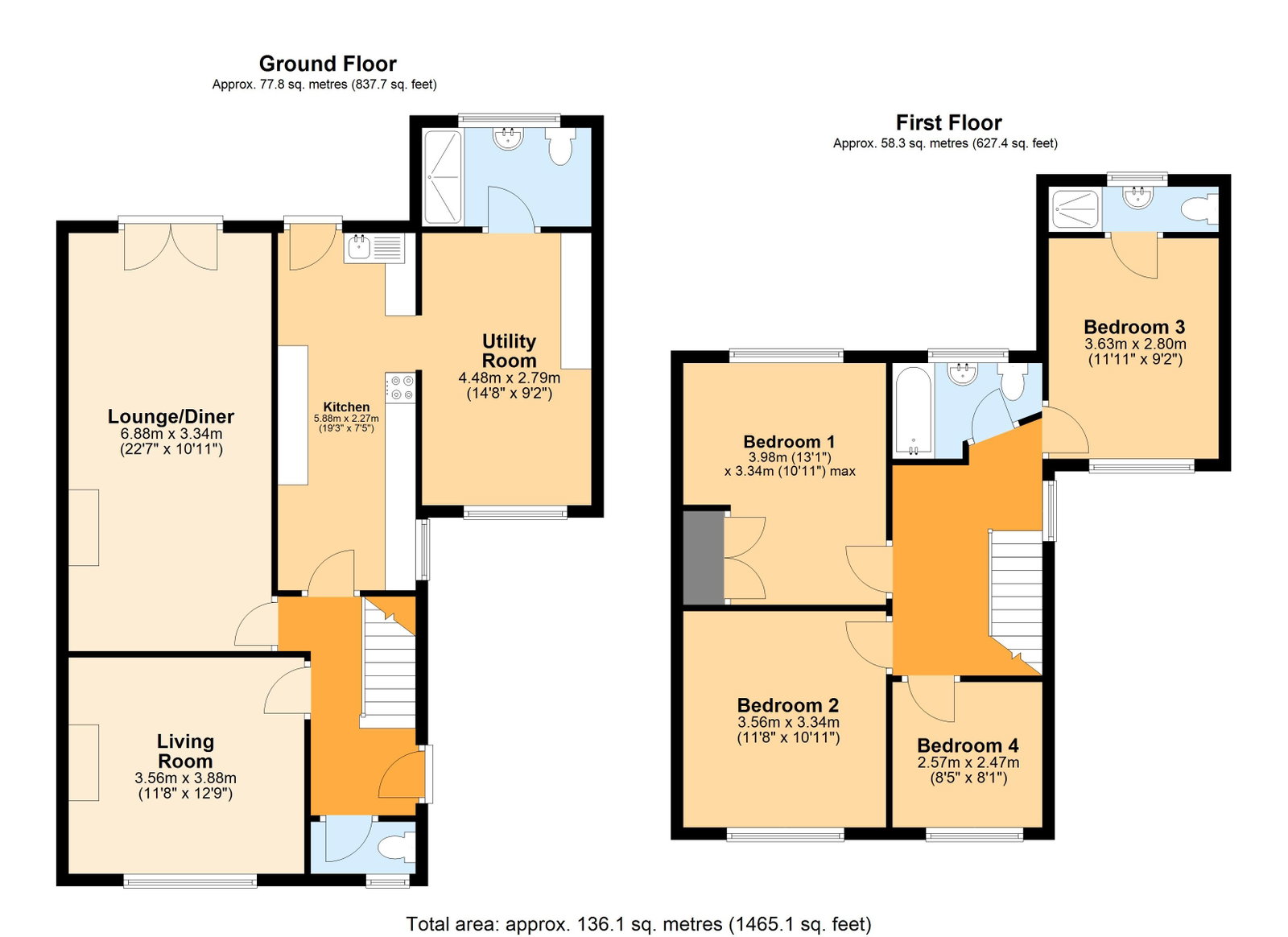 7, Clos Fach, Cardiff floorplan