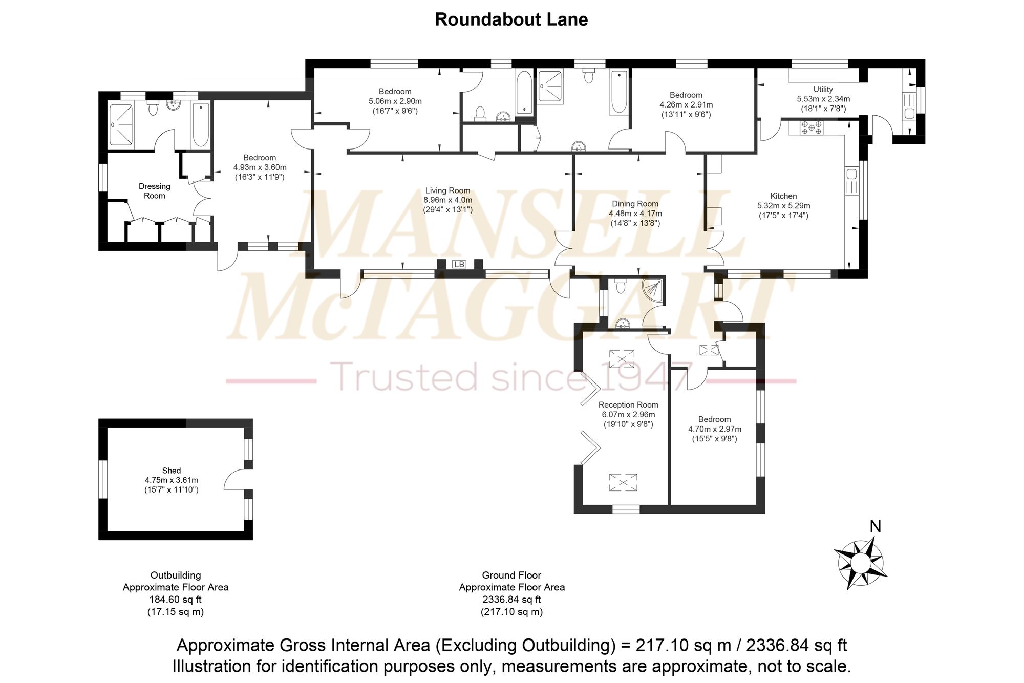 Poppys Place Roundabout Lane, Pulborough floorplan