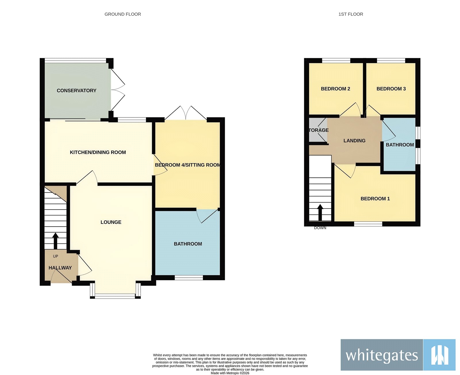 8, Glaslyn Way, Merseyside floorplan