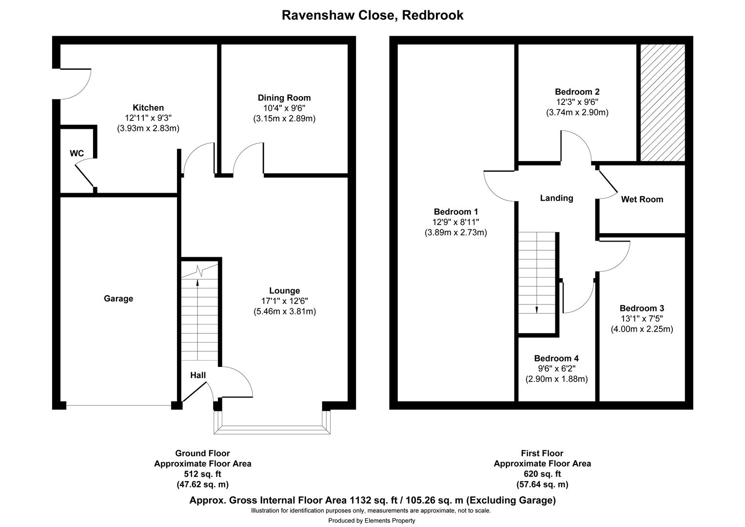 4, Ravenshaw Close, Barnsley floorplan