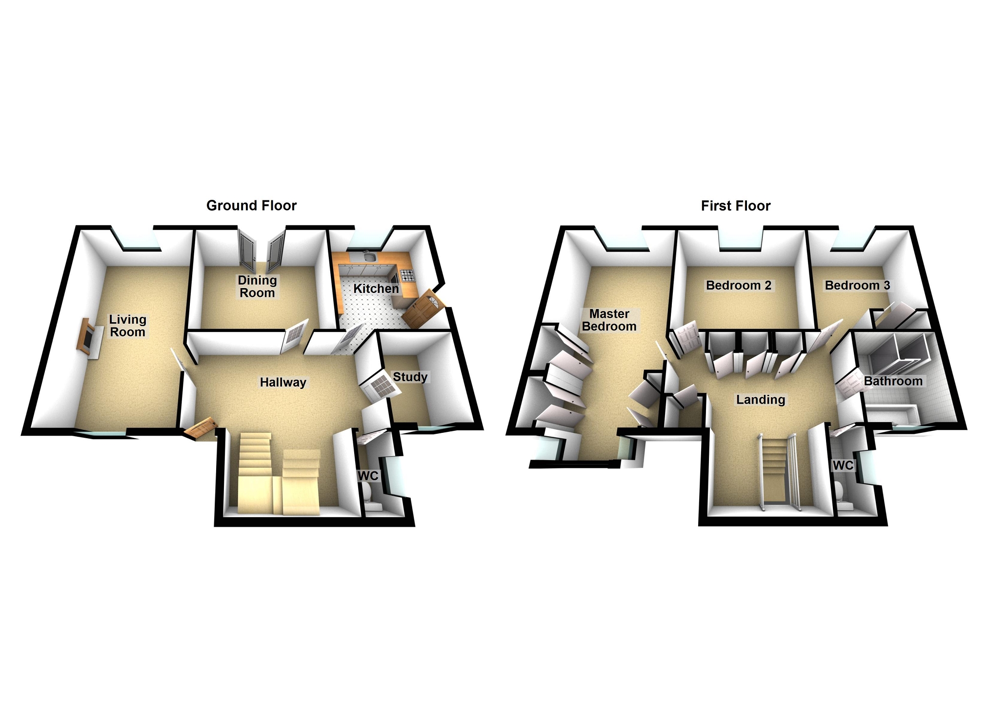 9, Priory Close, Carmarthen floorplan