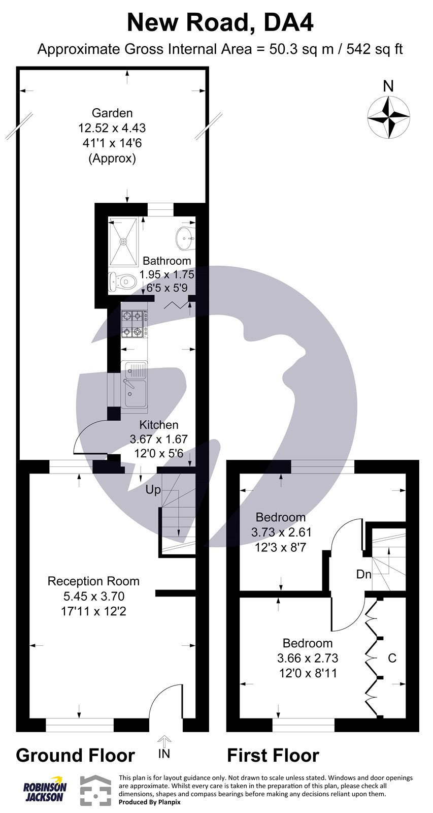 117, New Road, Dartford floorplan
