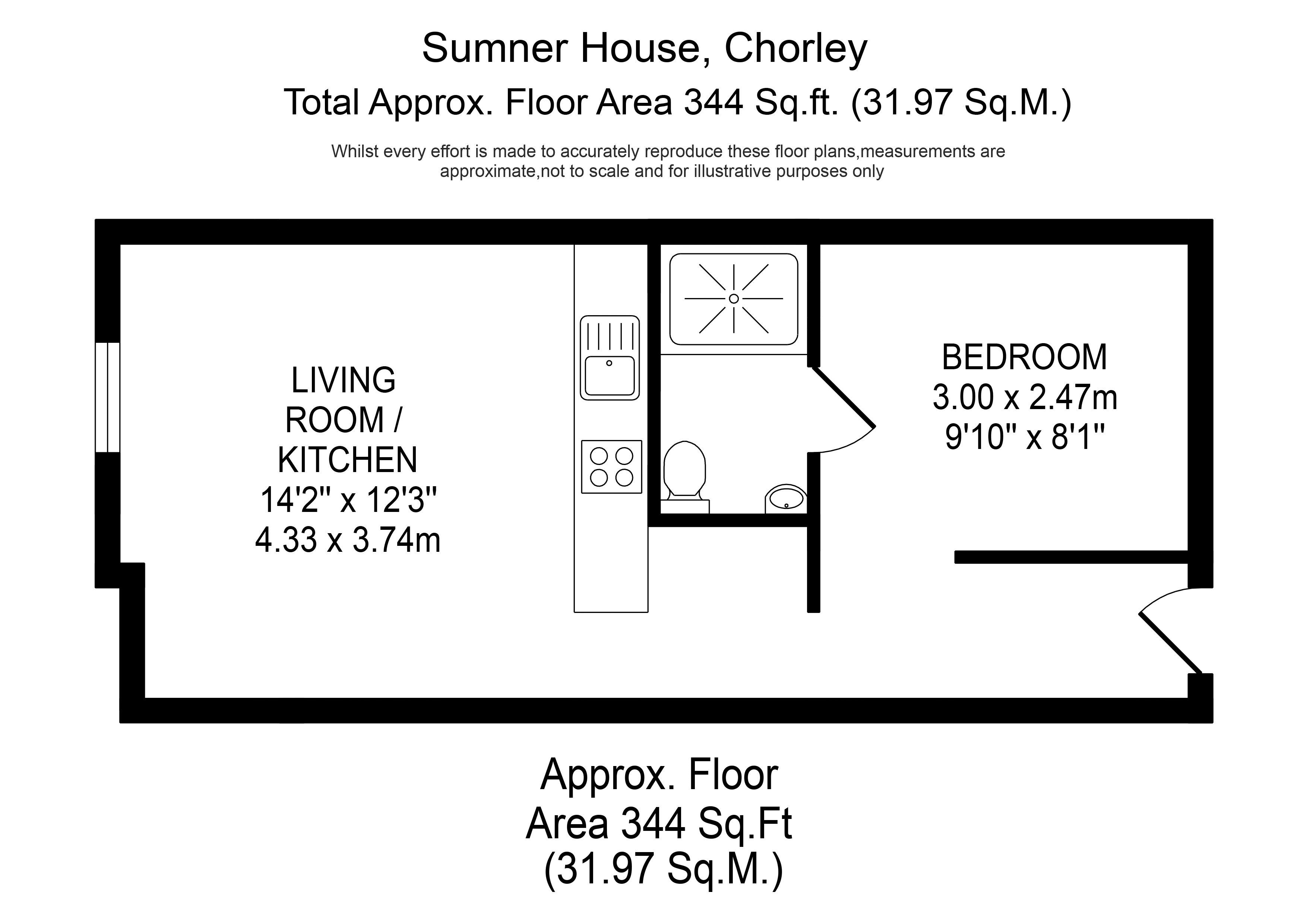 1 Bedrooms Flat for sale in St. Thomas's Road, Chorley PR7