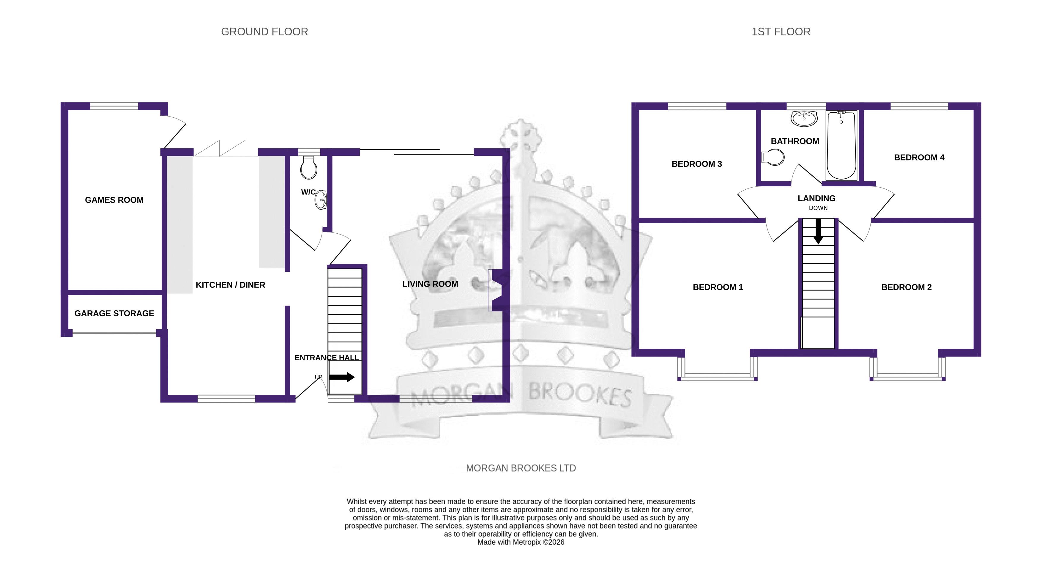 107, Maurice Road, Canvey Island floorplan