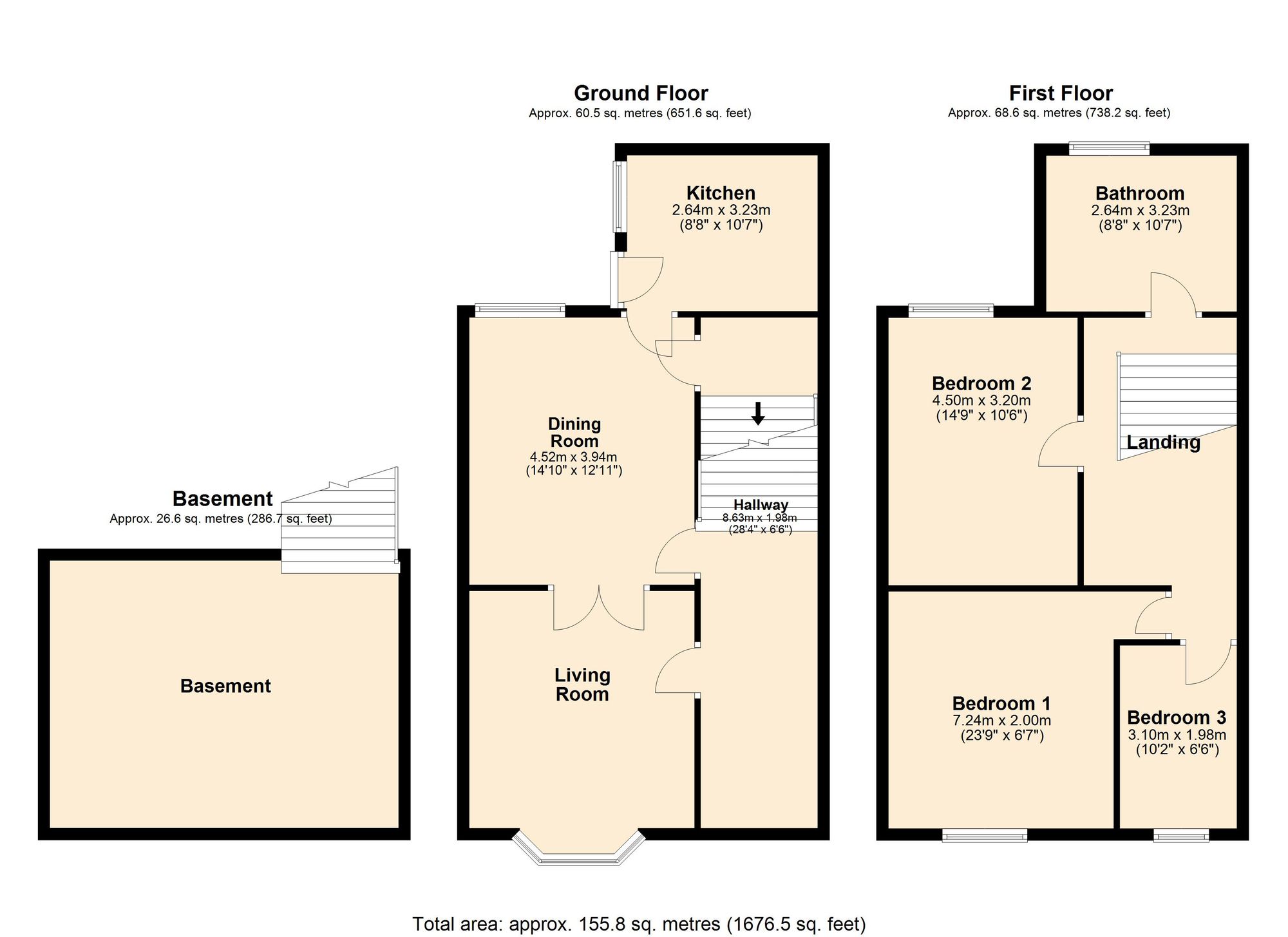 257 Padiham Road, Burnley floorplan