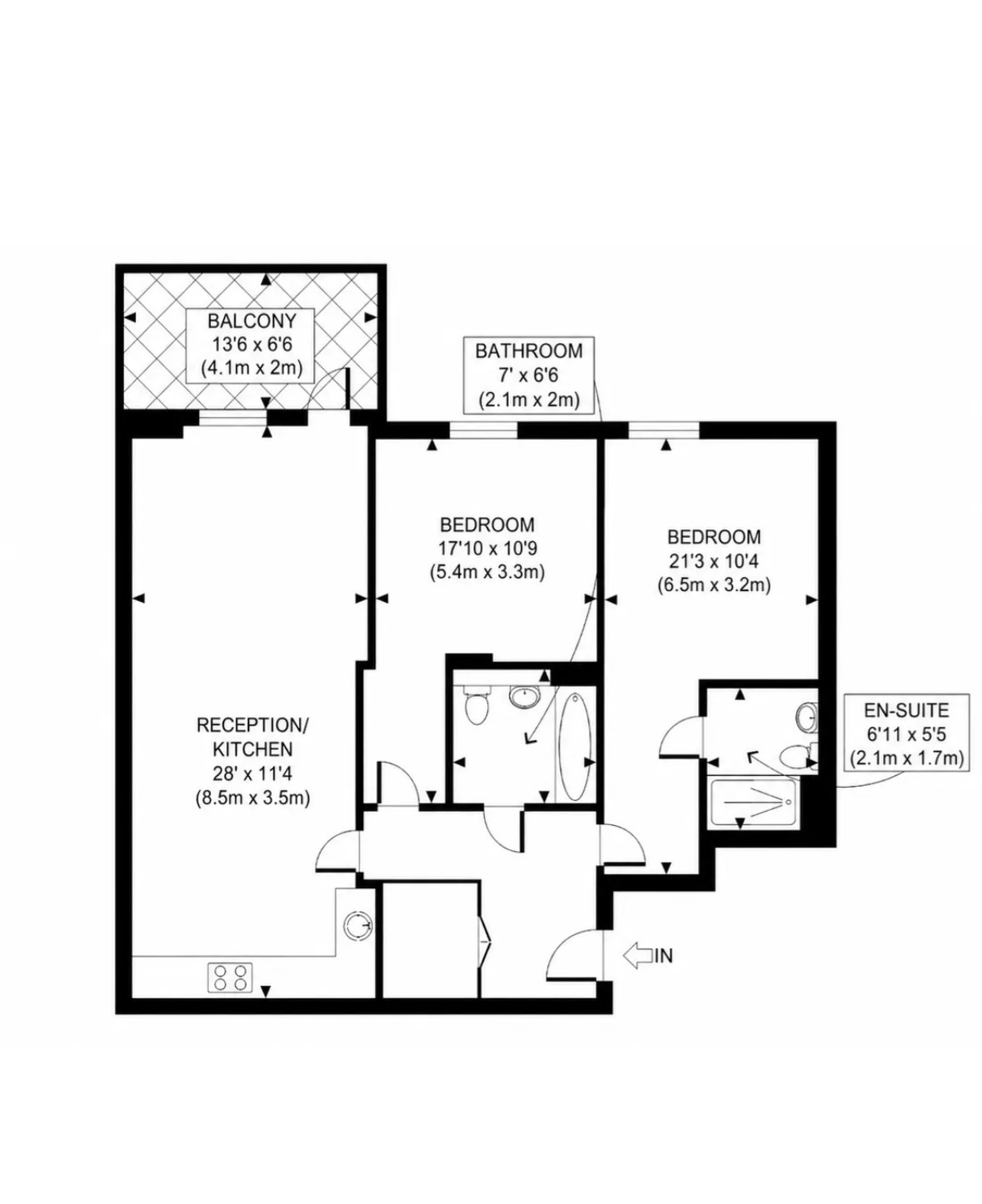 Lakeside Drive, London floorplan
