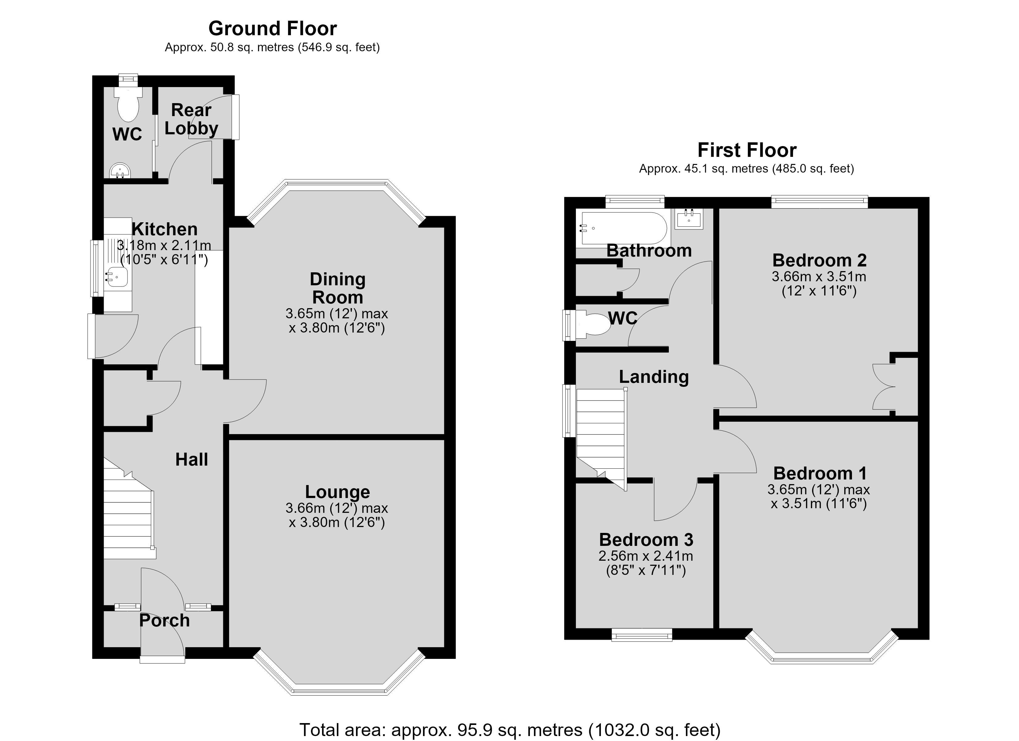 5, Egerton Road, Lincoln floorplan
