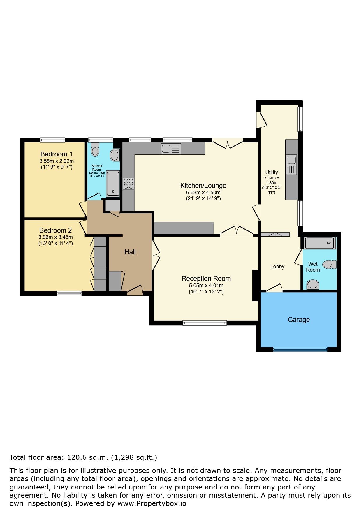 Foxhills, Derby floorplan