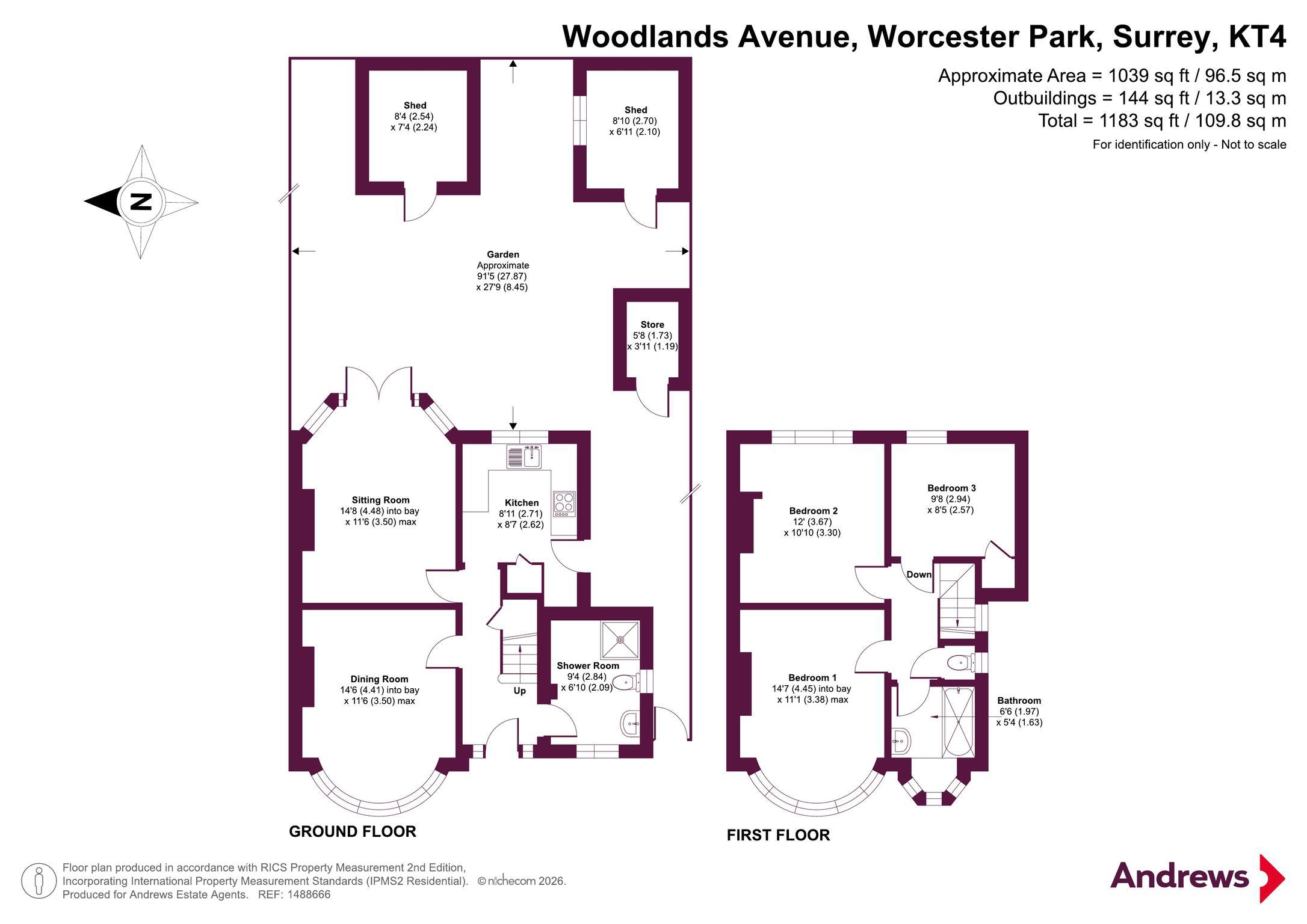 49, Woodlands Avenue, Surrey floorplan