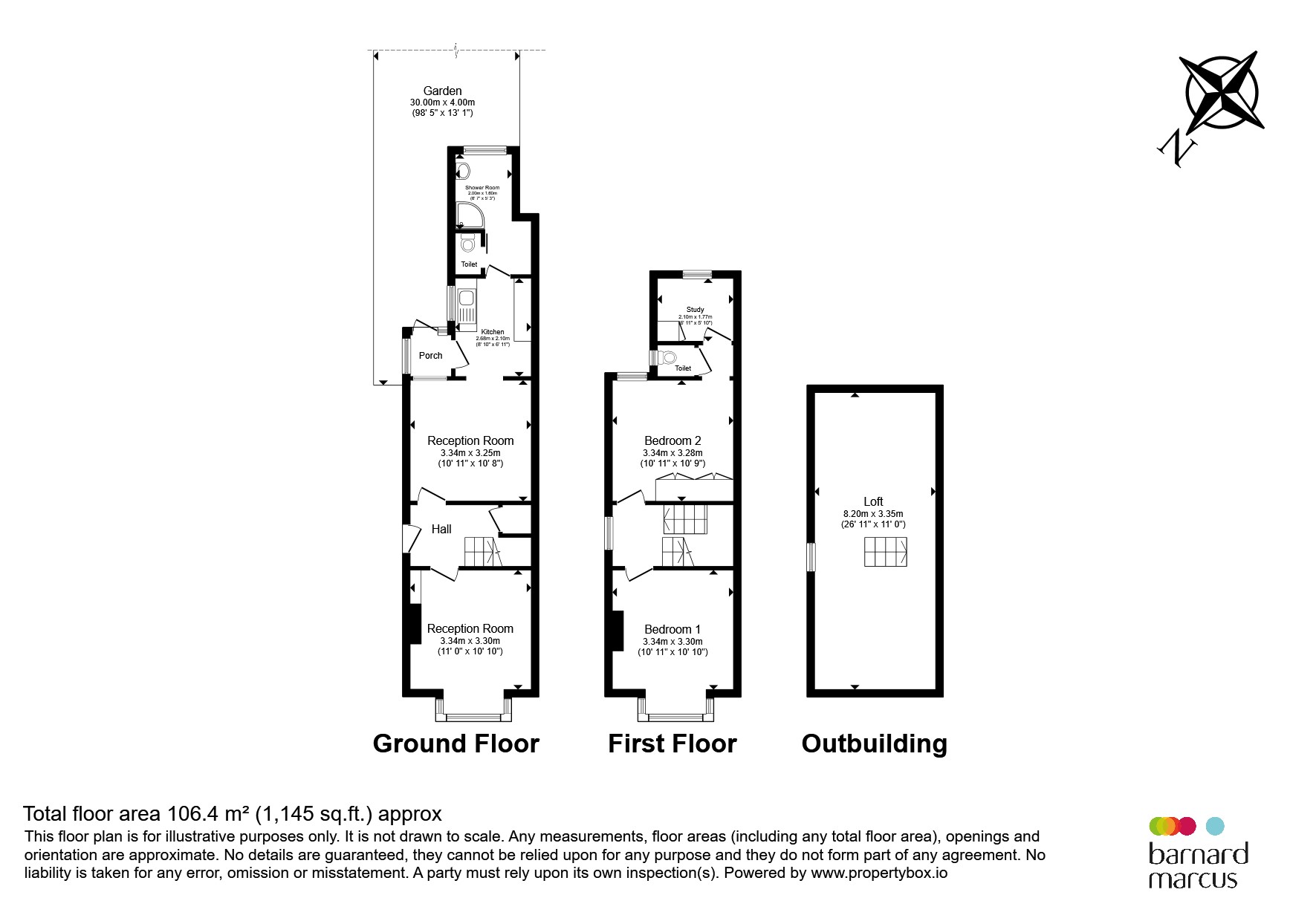 2A, West Hill Avenue, Epsom floorplan