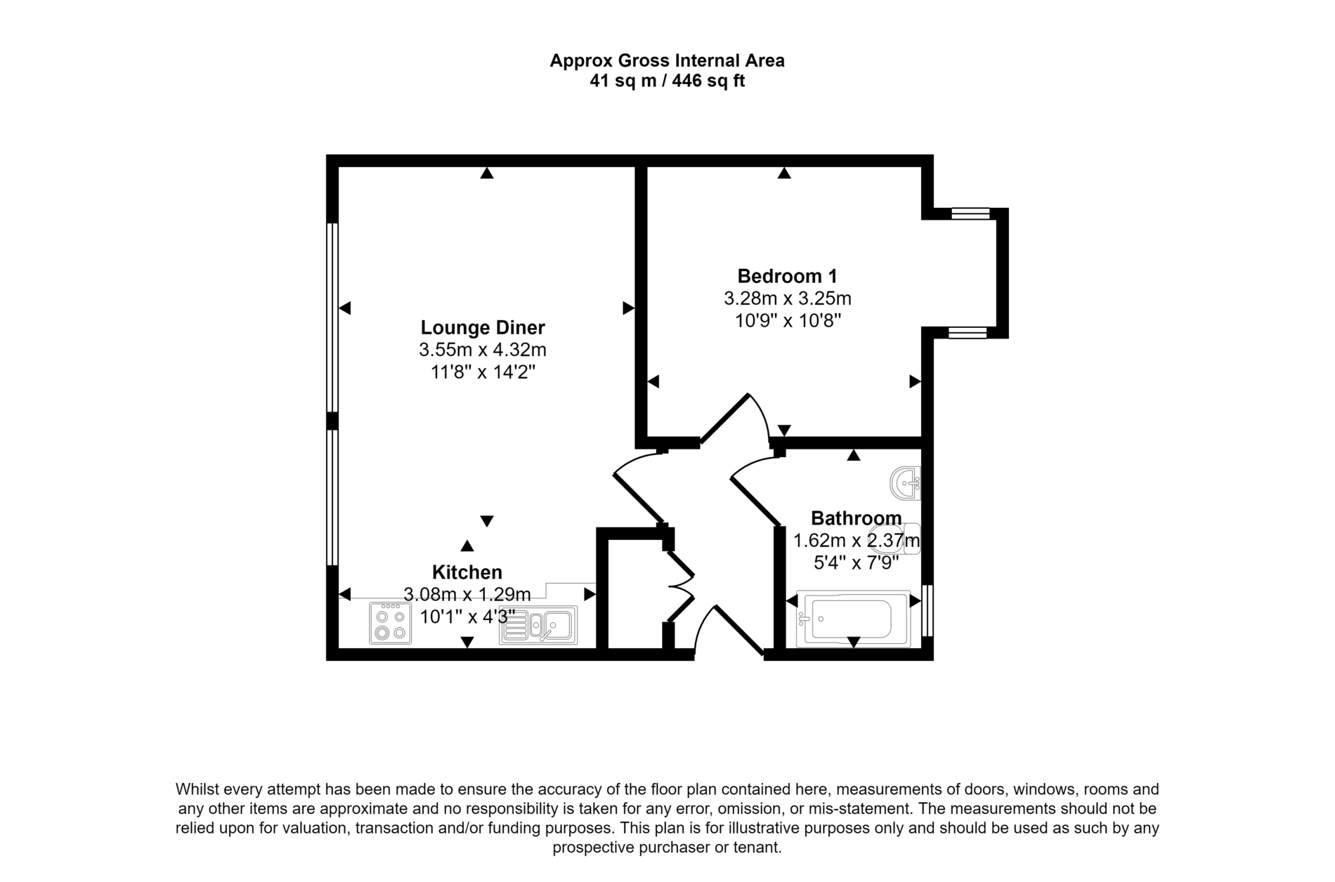 Beaumont Court, London floorplan