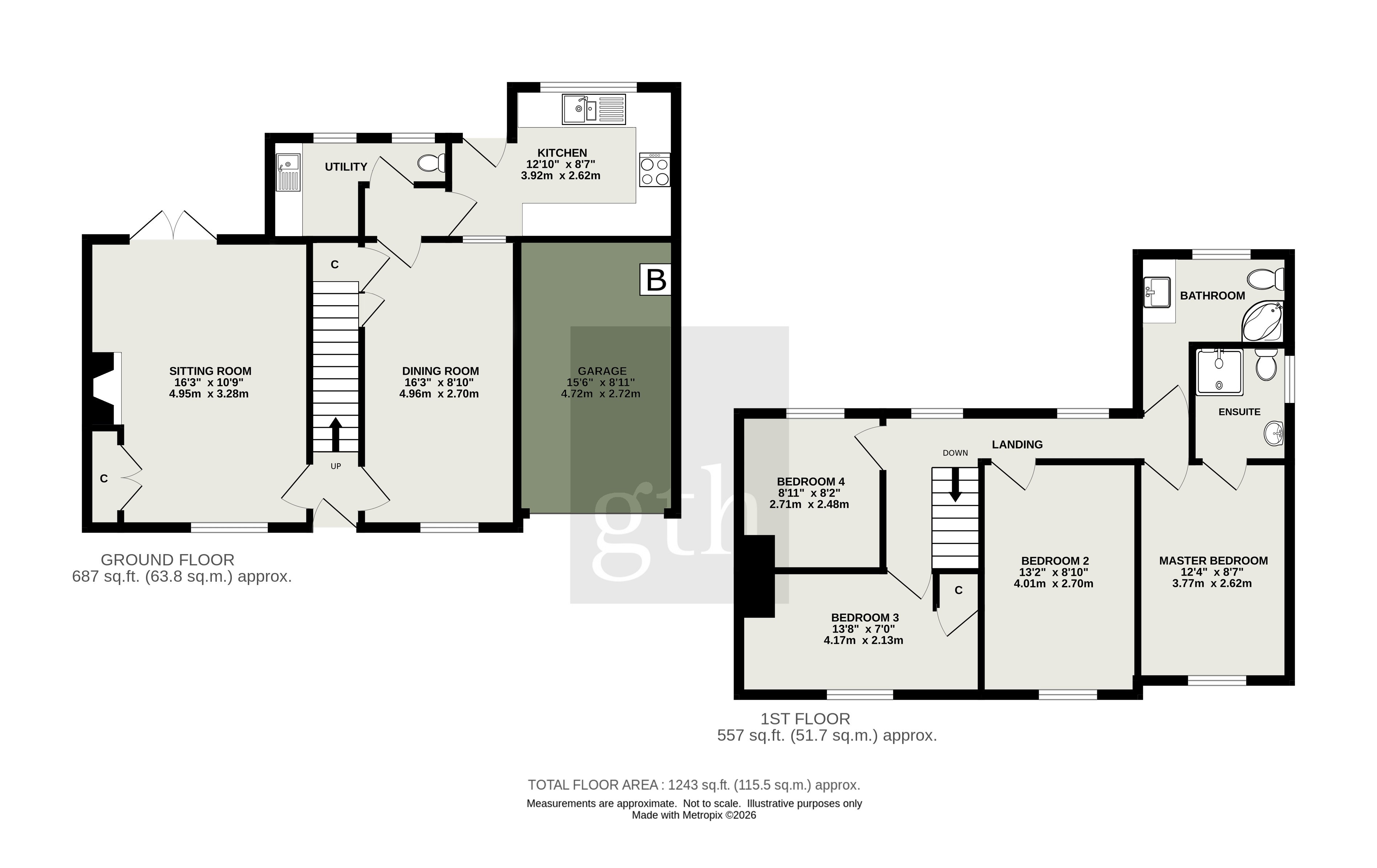 21, Langport Road, Langport floorplan
