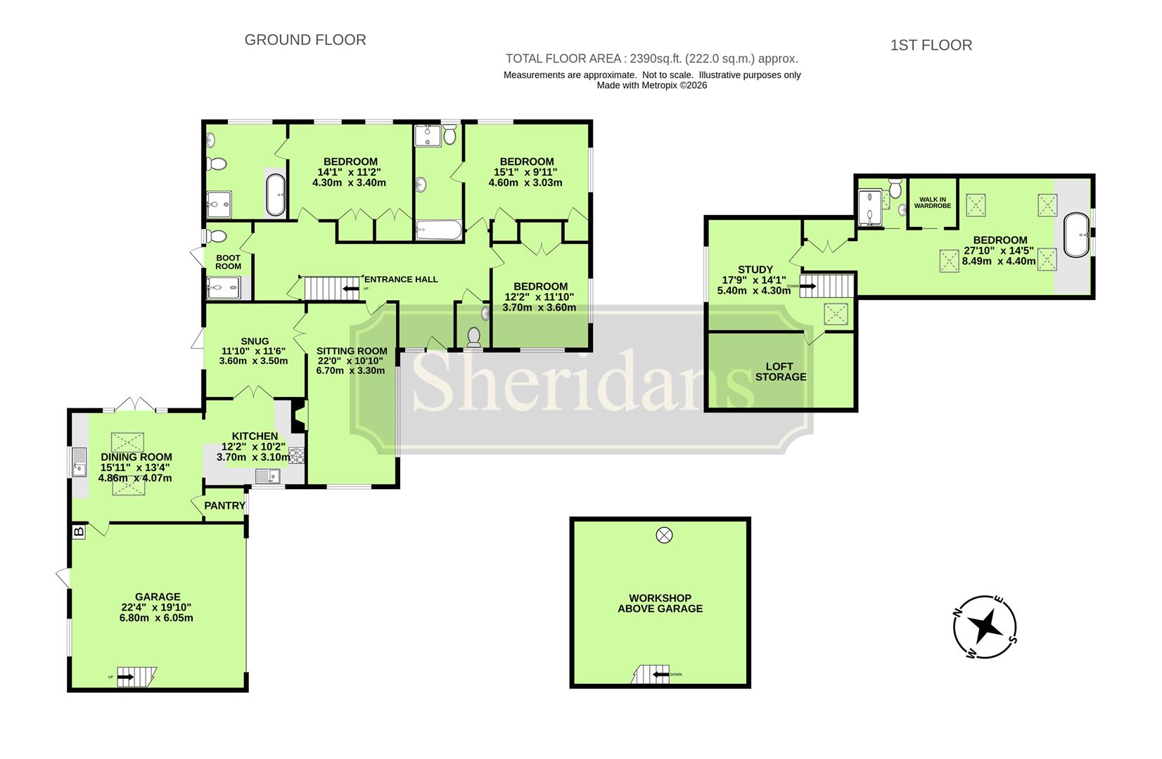 Kilnstone, High Rougham, Rougham floorplan