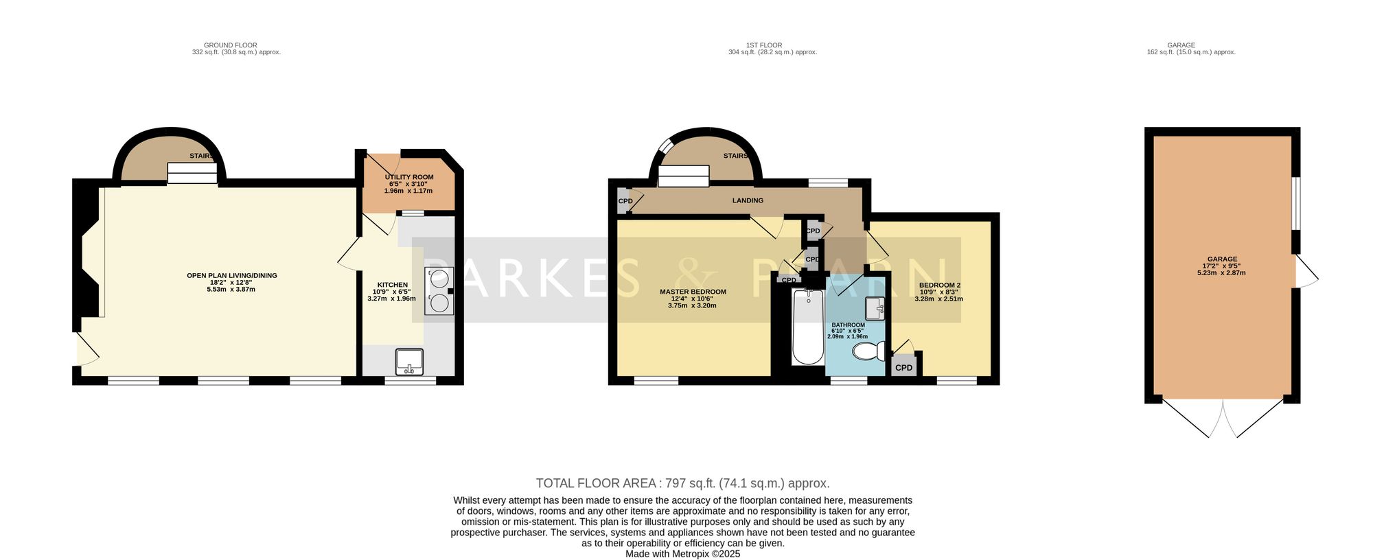 Lark Cottage, Liskeard floorplan