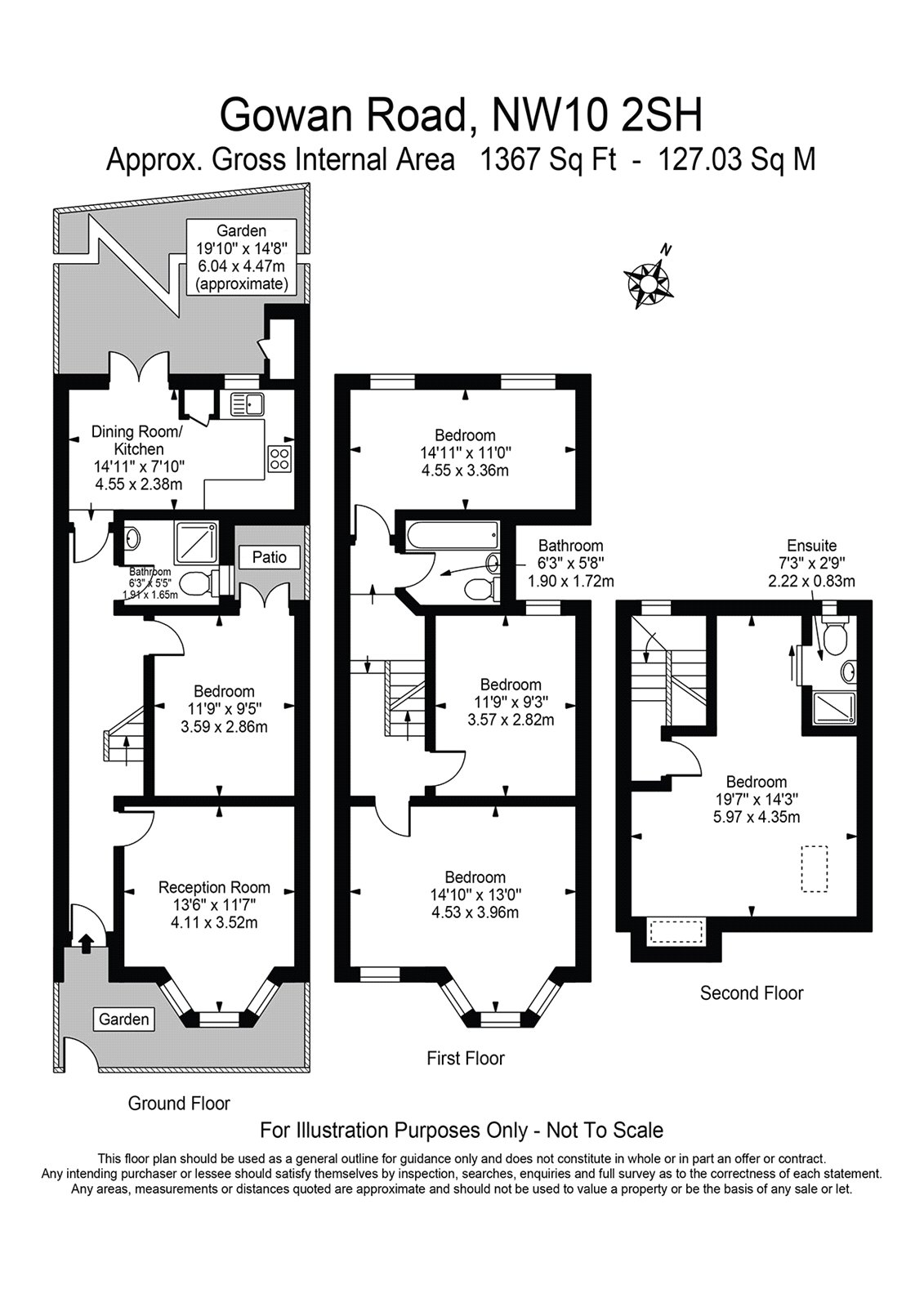 30, Gowan Road, London floorplan