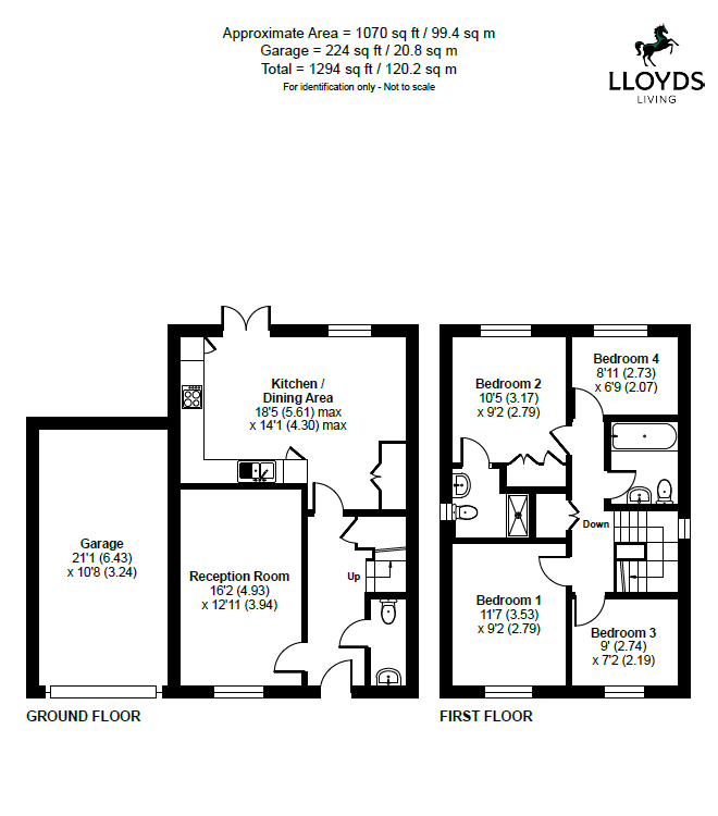 3, Aylesford floorplan
