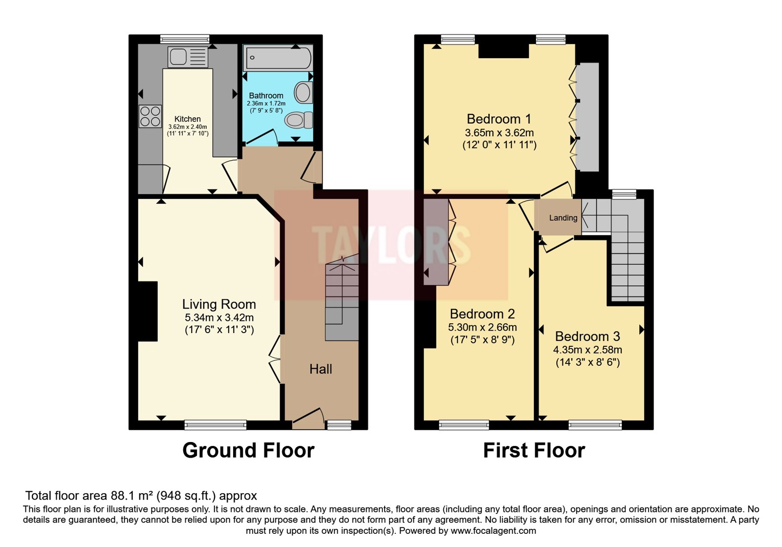 10, Dunster Road, Somerset floorplan