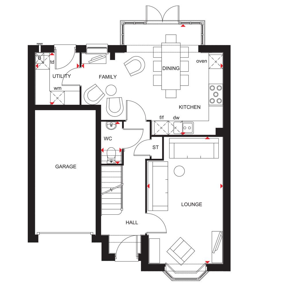 4 Bedrooms Detached house for sale in 
