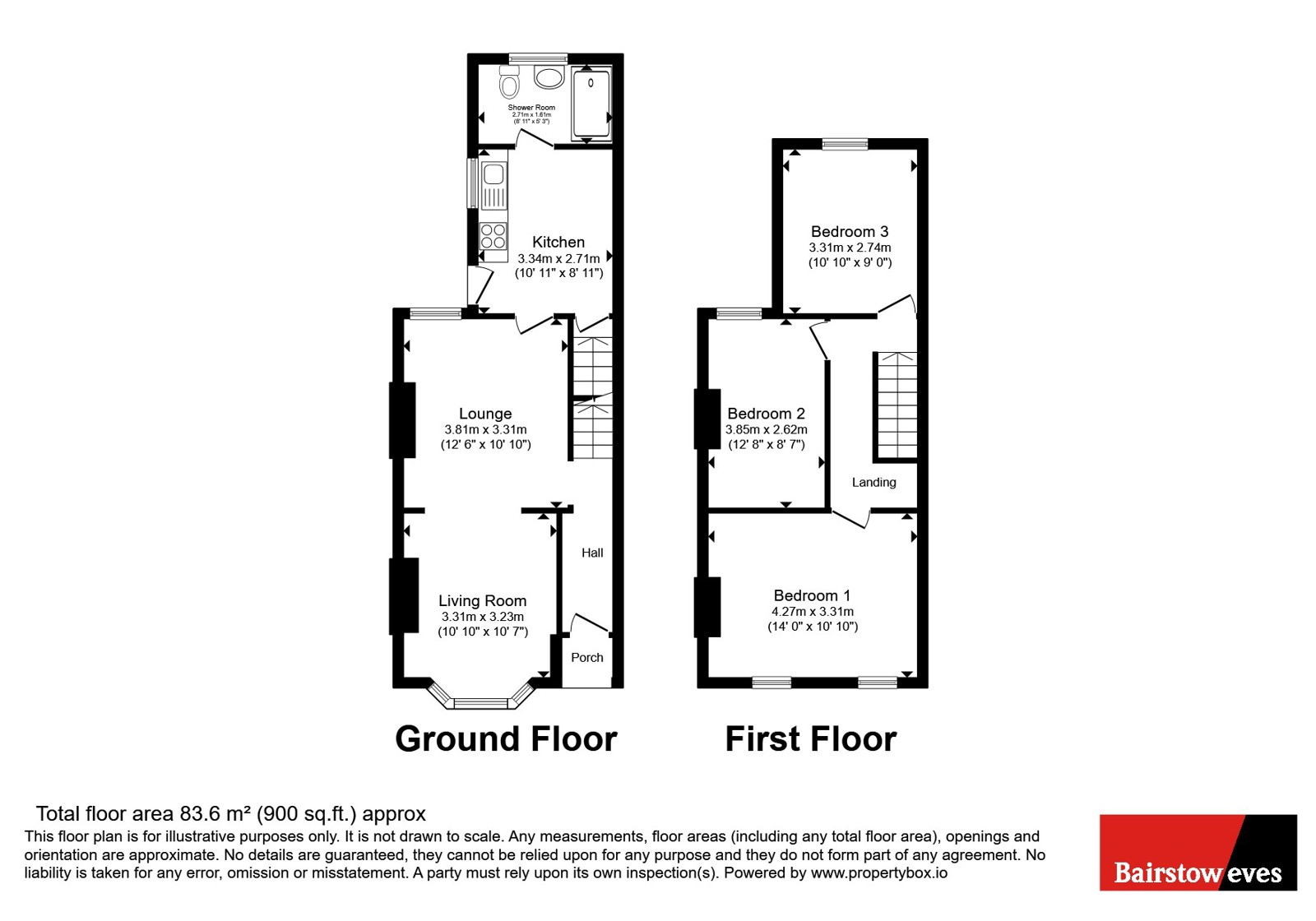 56, Ashfield Road, Nottinghamshire floorplan