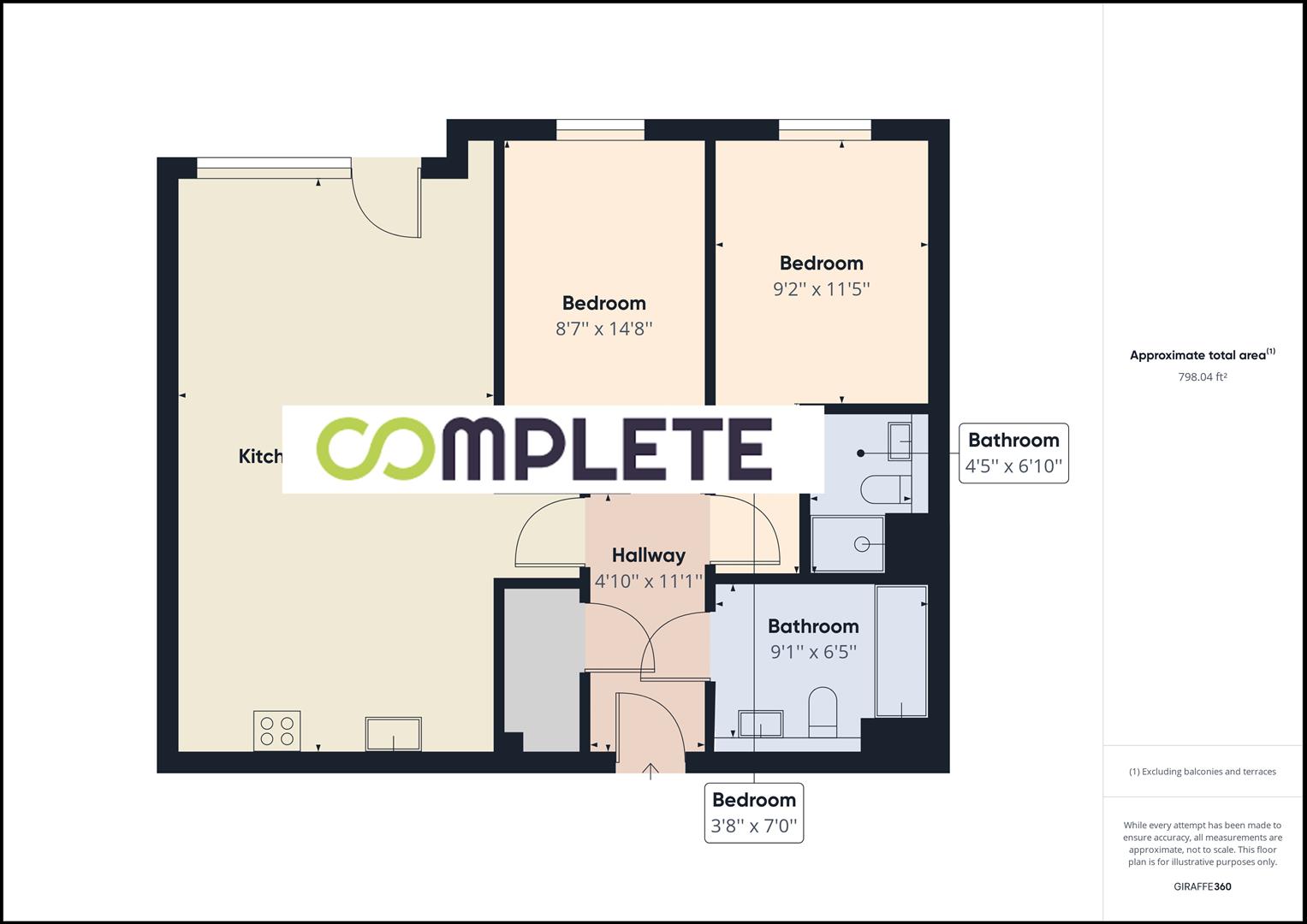 50 Loom Building, 4 Harrison Street, Manchester floorplan