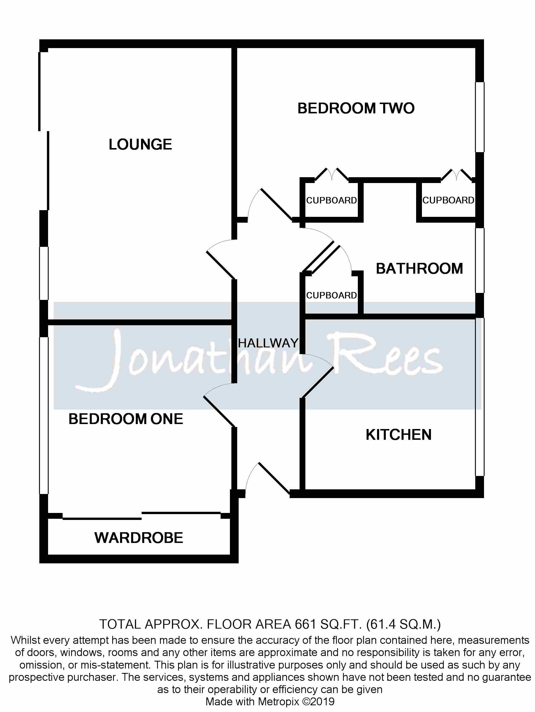12, Oakwood Court, Chandlers Ford floorplan