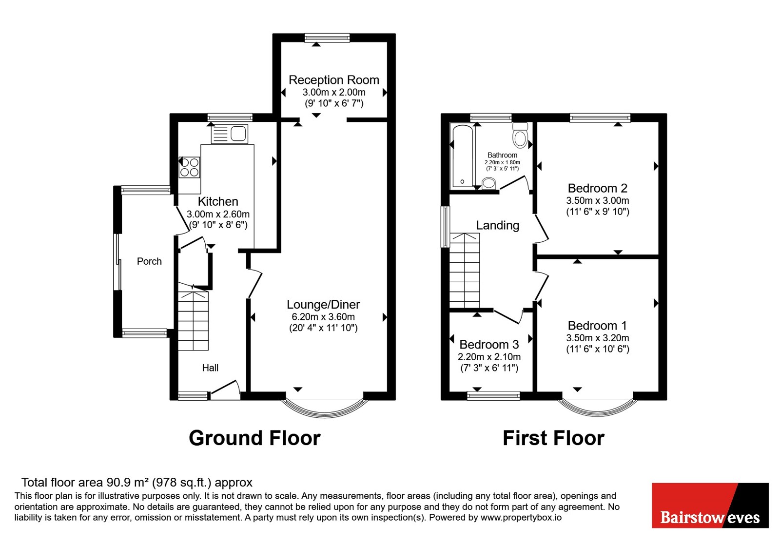 15, Fulwood Close, Nottingham floorplan
