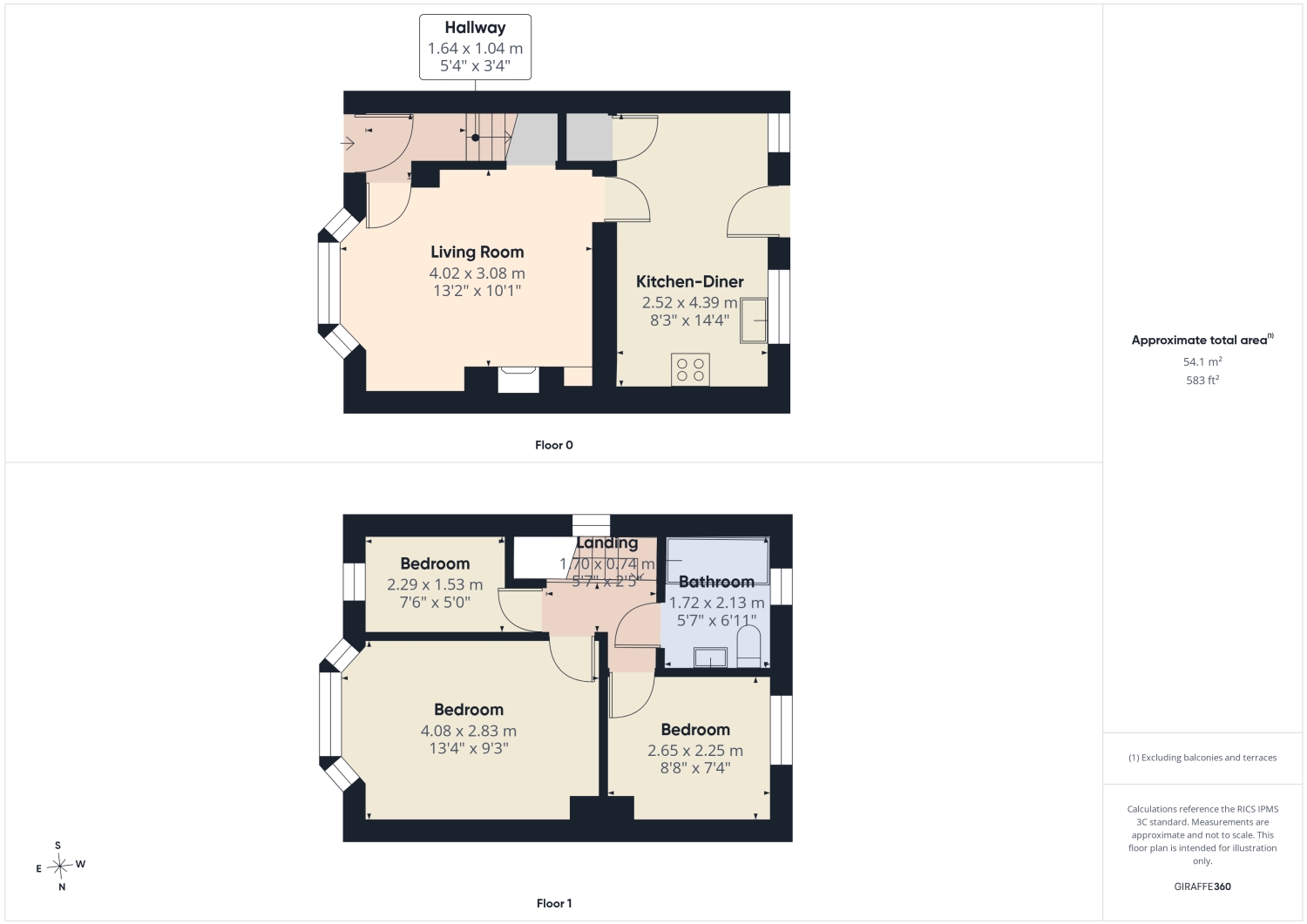 12, Upper Albert Road, Sheffield floorplan
