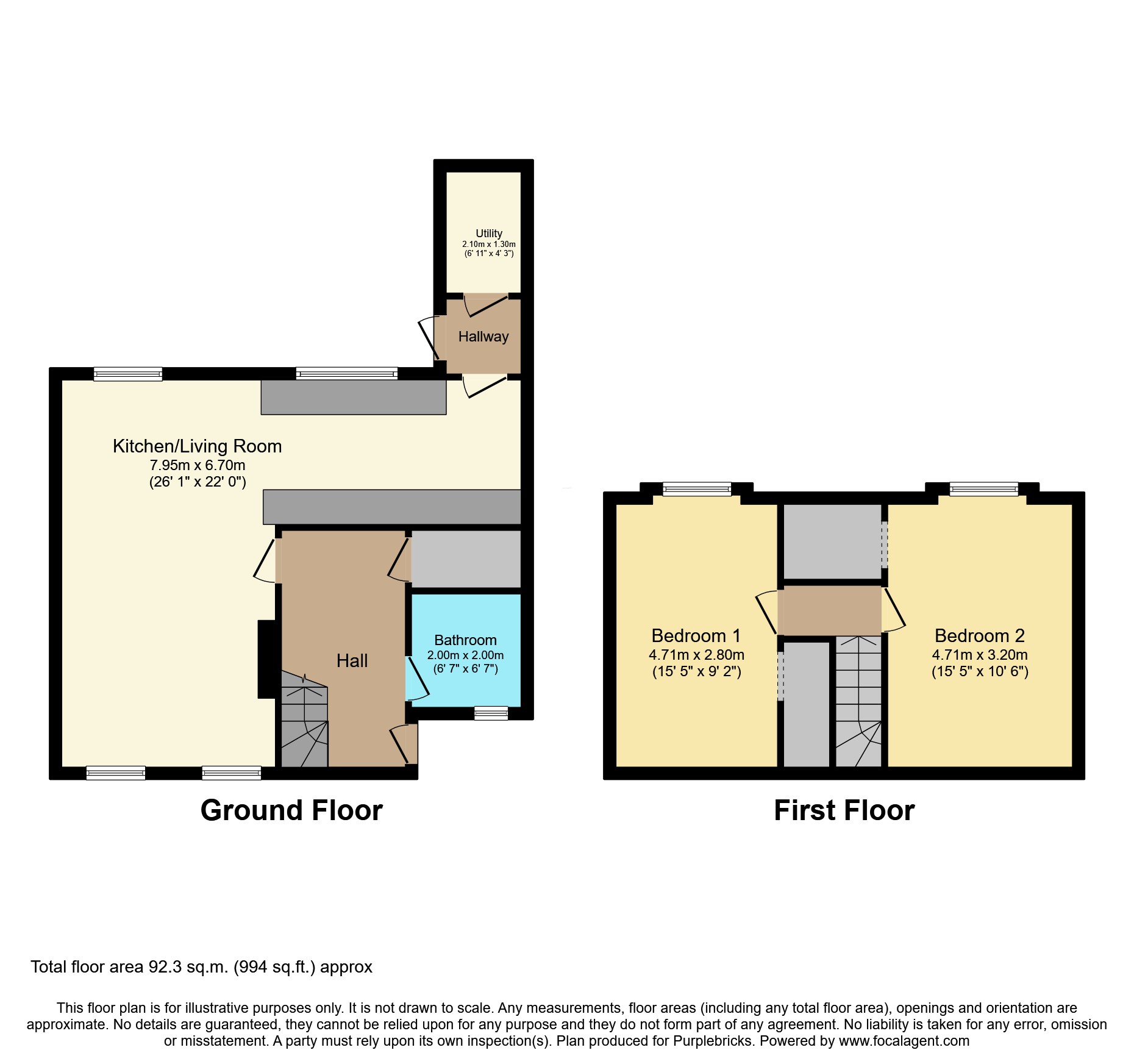 14, Cairnfield Crescent, Buckie floorplan